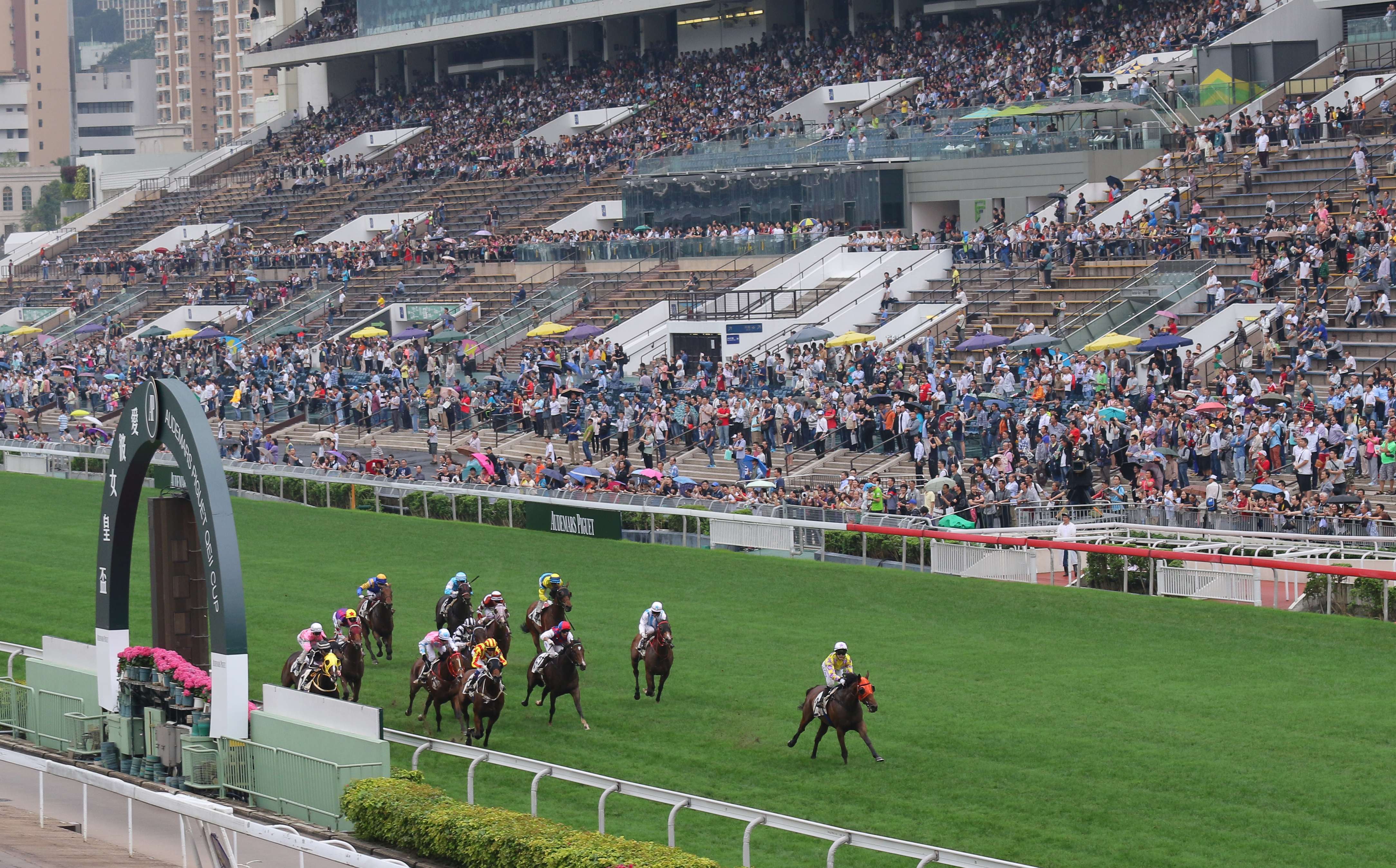 Despite wild weather, crowds flocked to Sha Tin for QE II Cup day and Champions Mile day.