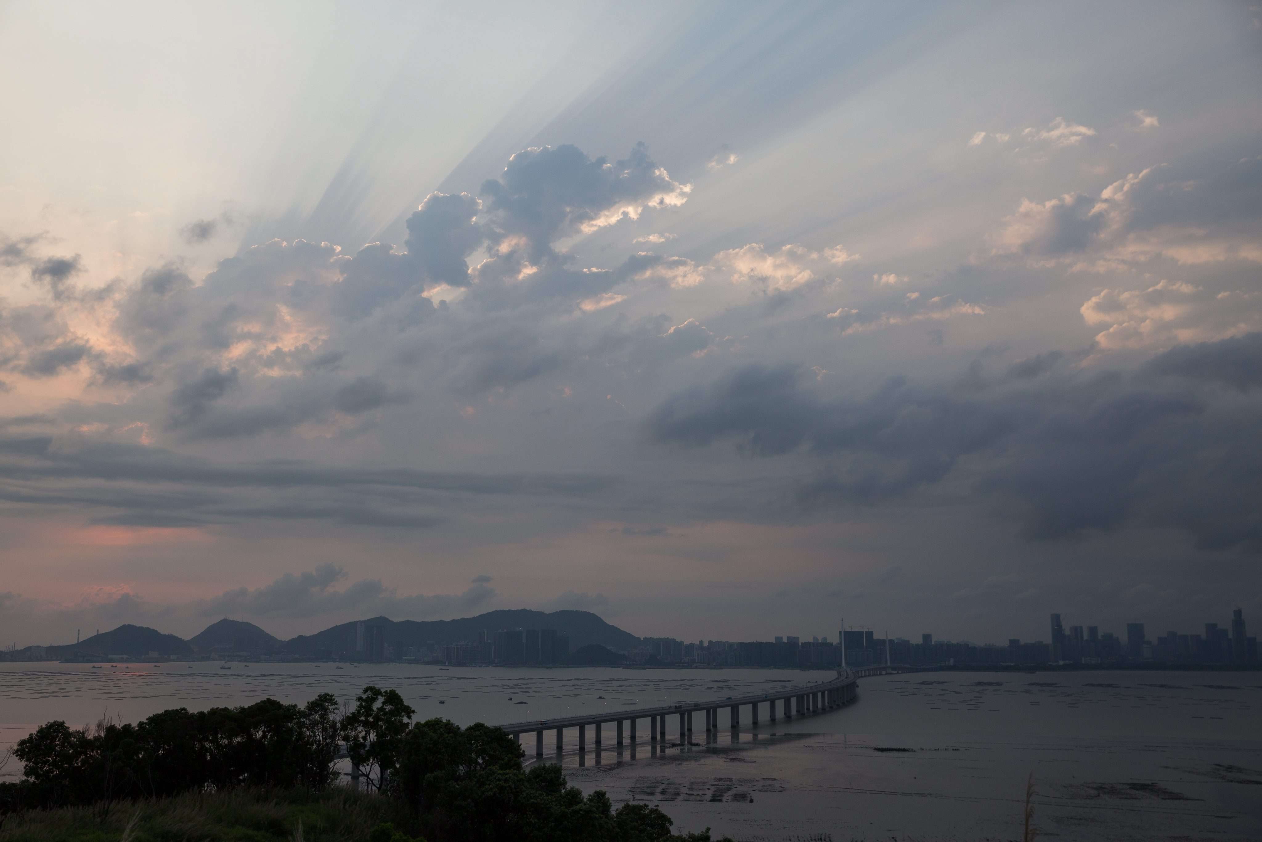 The Shenzhen Bay Bridge spanning across Deep Bay in Hong Kong links the city with Shenzhen’s Nanshan district. Any amendment to our Basic Law should not contradict China’s underlying policies on the SAR’s autonomy. Photo: EPA