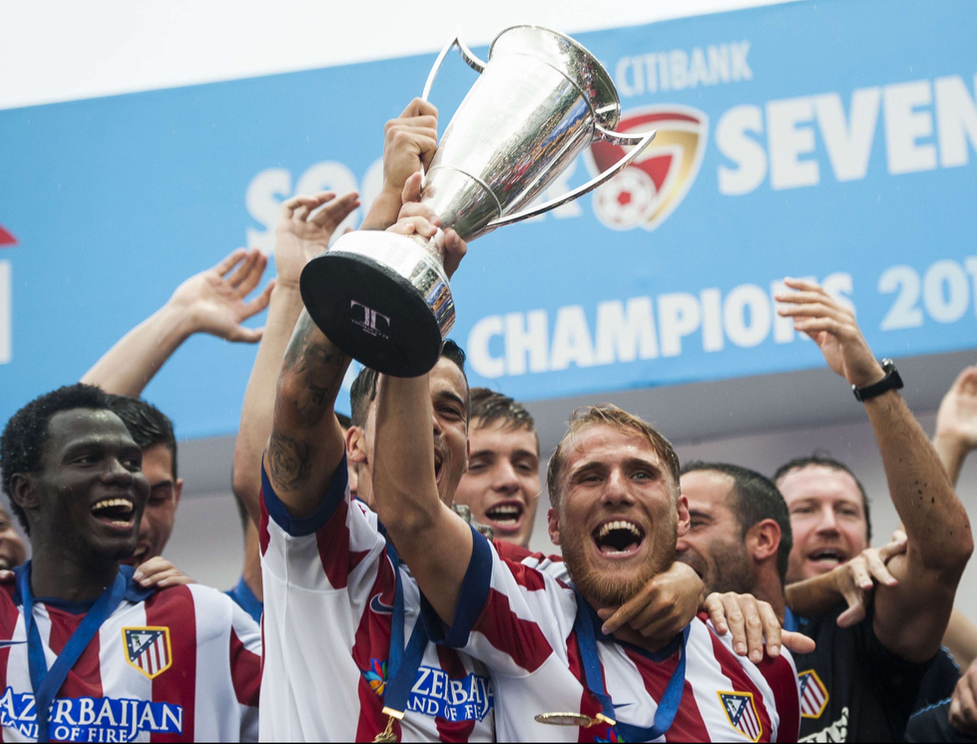 Atletico de Madrid won the 2015 edition of the HKFC Soccer Sevens as organisers widened their net to include top teams from La Liga. Photo: SCMP Pictures