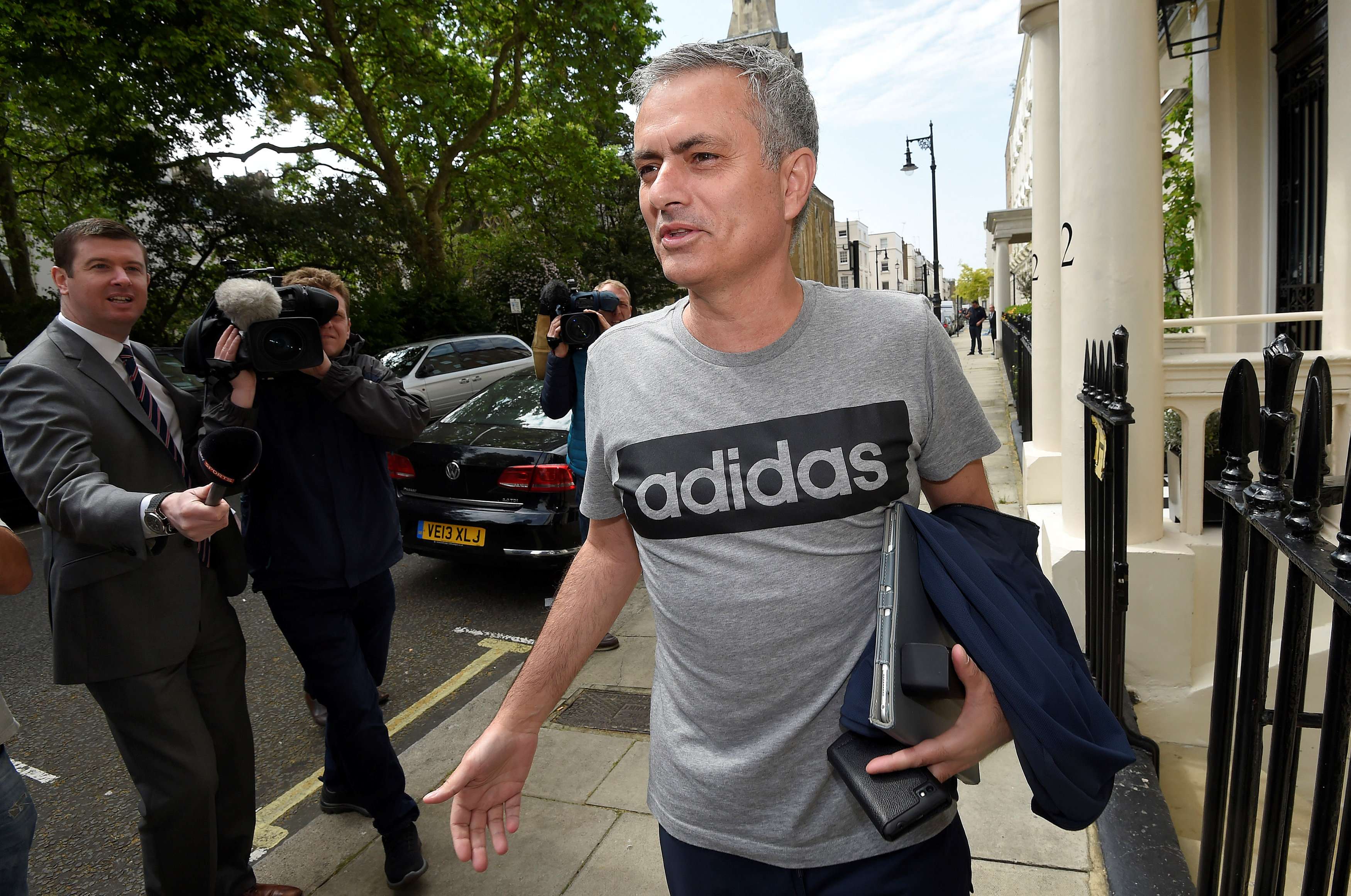 Jose Mourinho has signed a three-year deal to manage Manchester United. Photo: Reuters