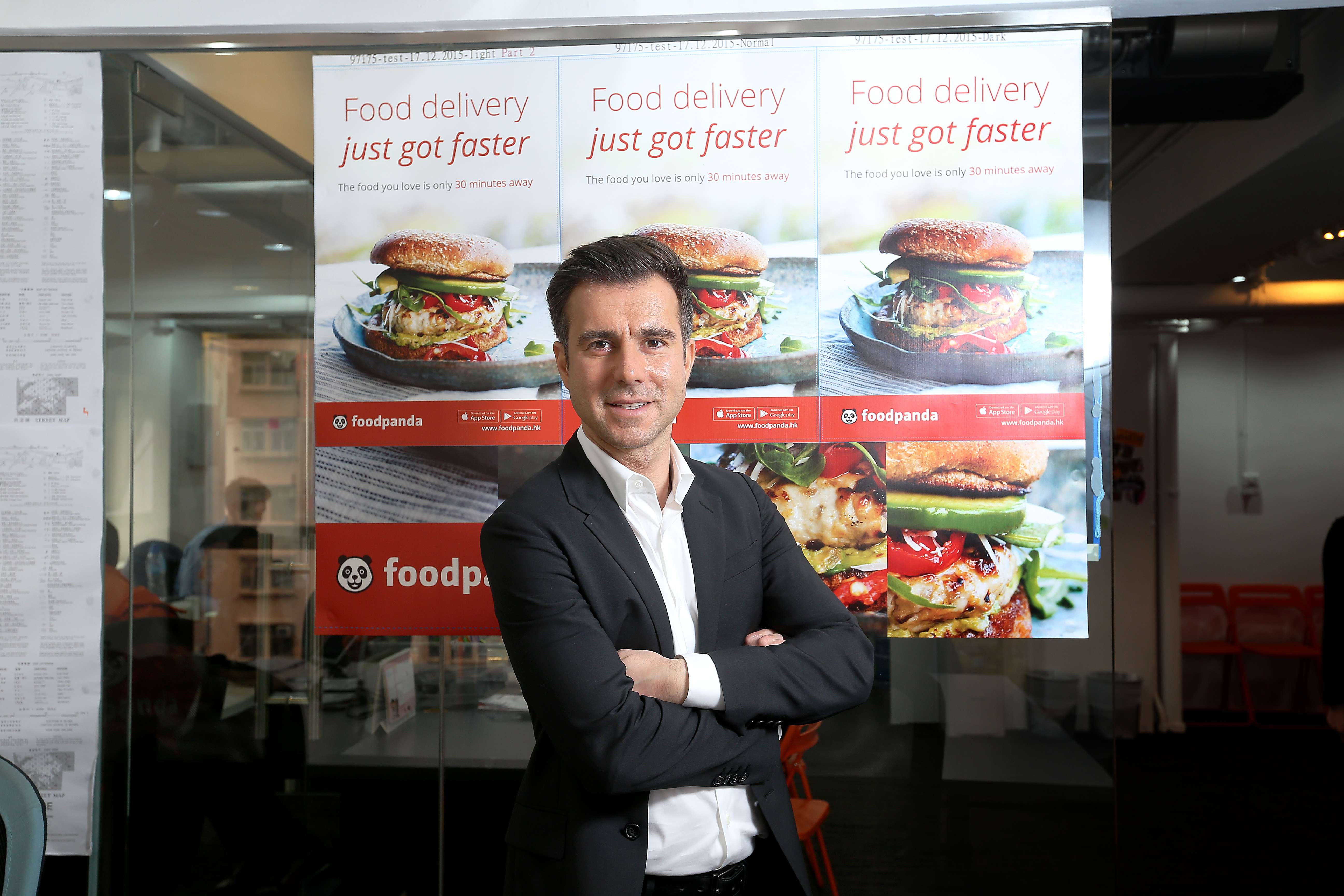 Foodpanda CEO Ralf Wenzel. Photo: K. Y. Cheng