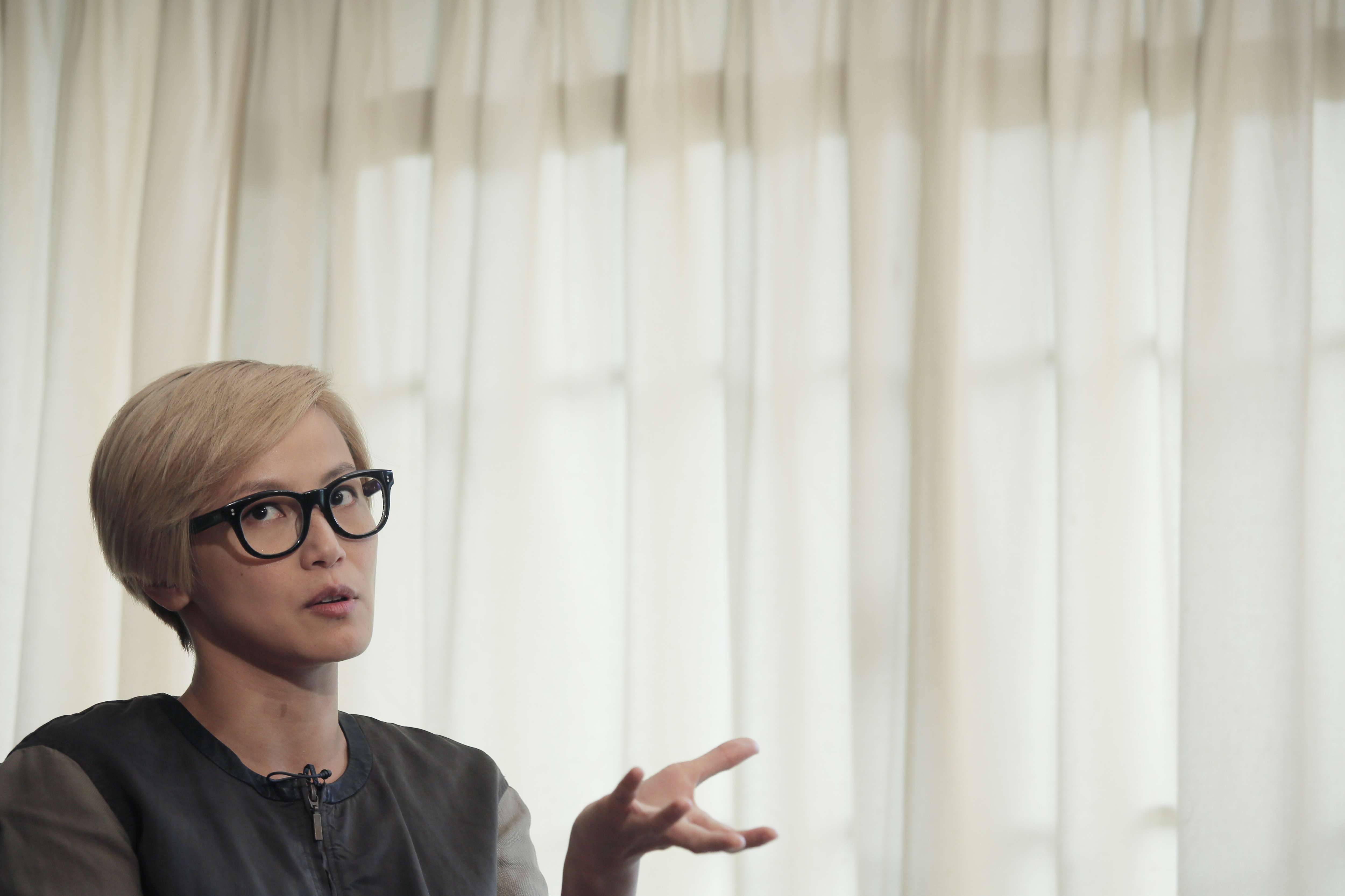 Canto-pop singer Denise Ho Wan-sze. Photo: AP