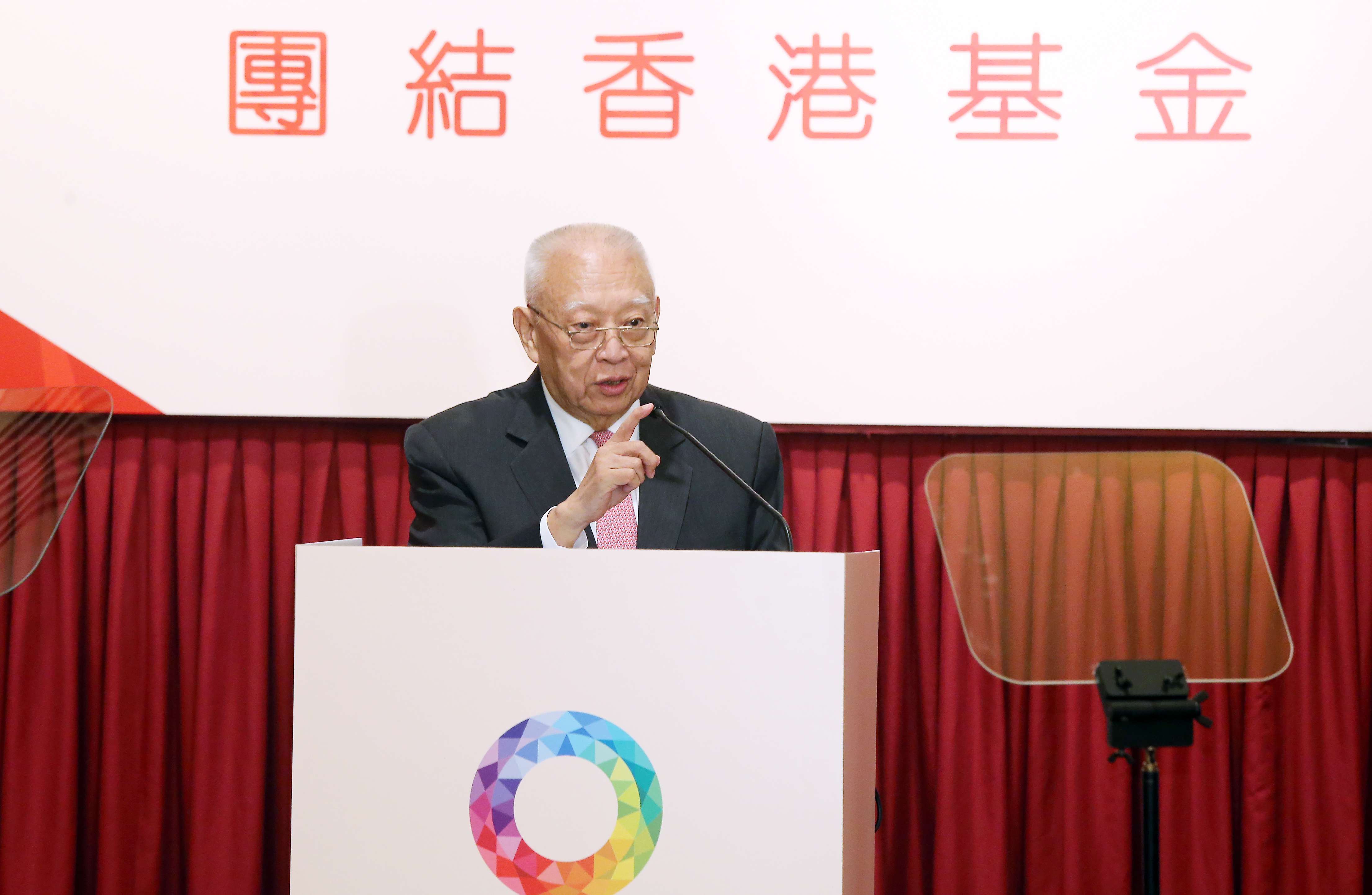 Tung Chee-hwa also echoes top Beijing official’s warning to independence advocates