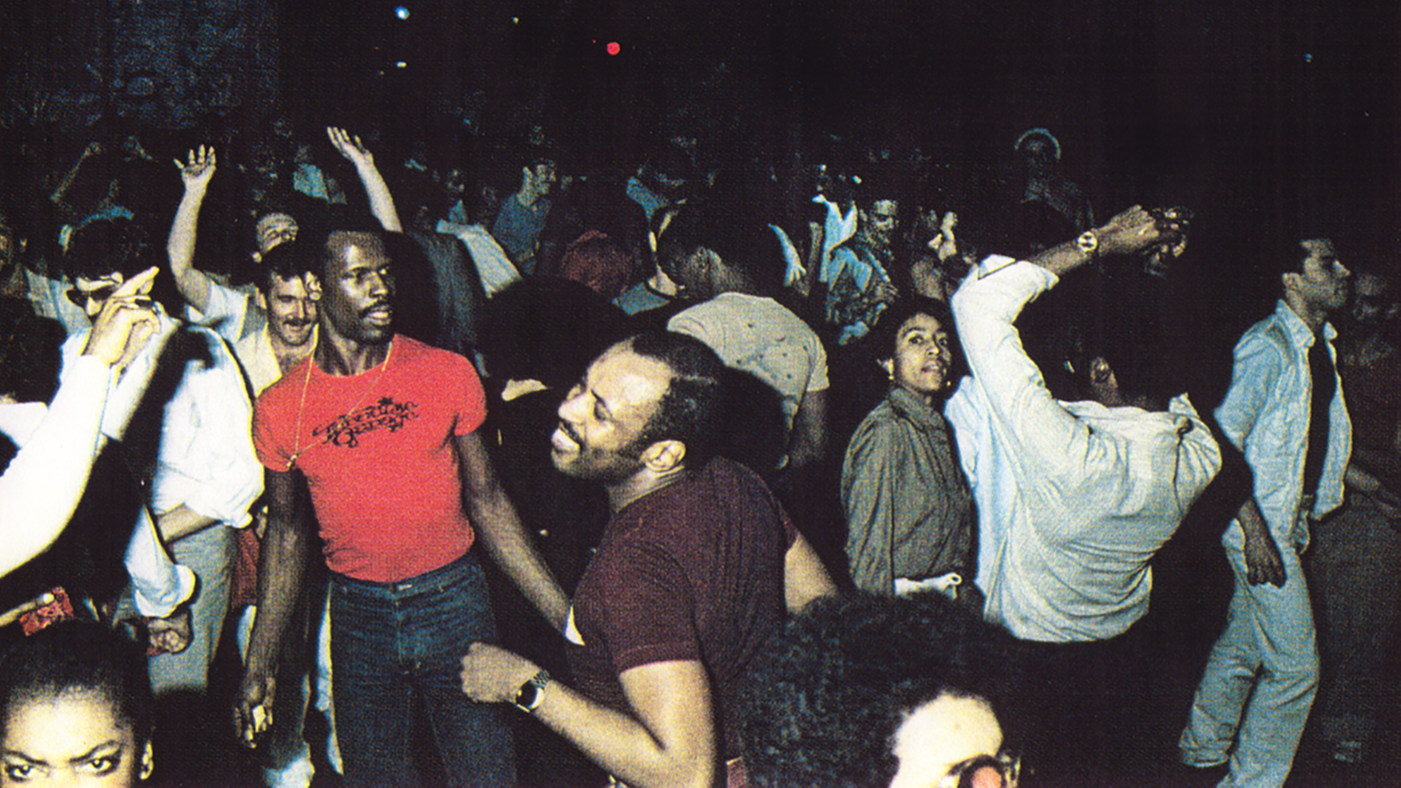 On the floor at the legendary Paradise Garage in the 1980s.