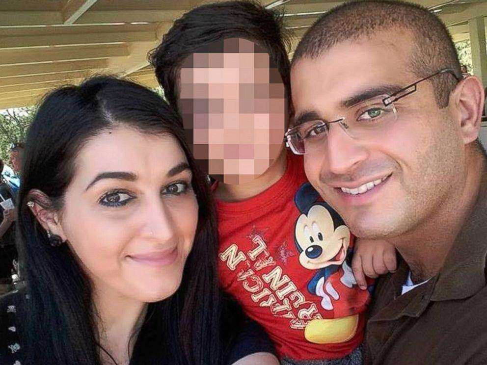 Noor Salman and husband Omar Mateen, in a photo from her now-deleted Facebook Page. Photo: Facebook