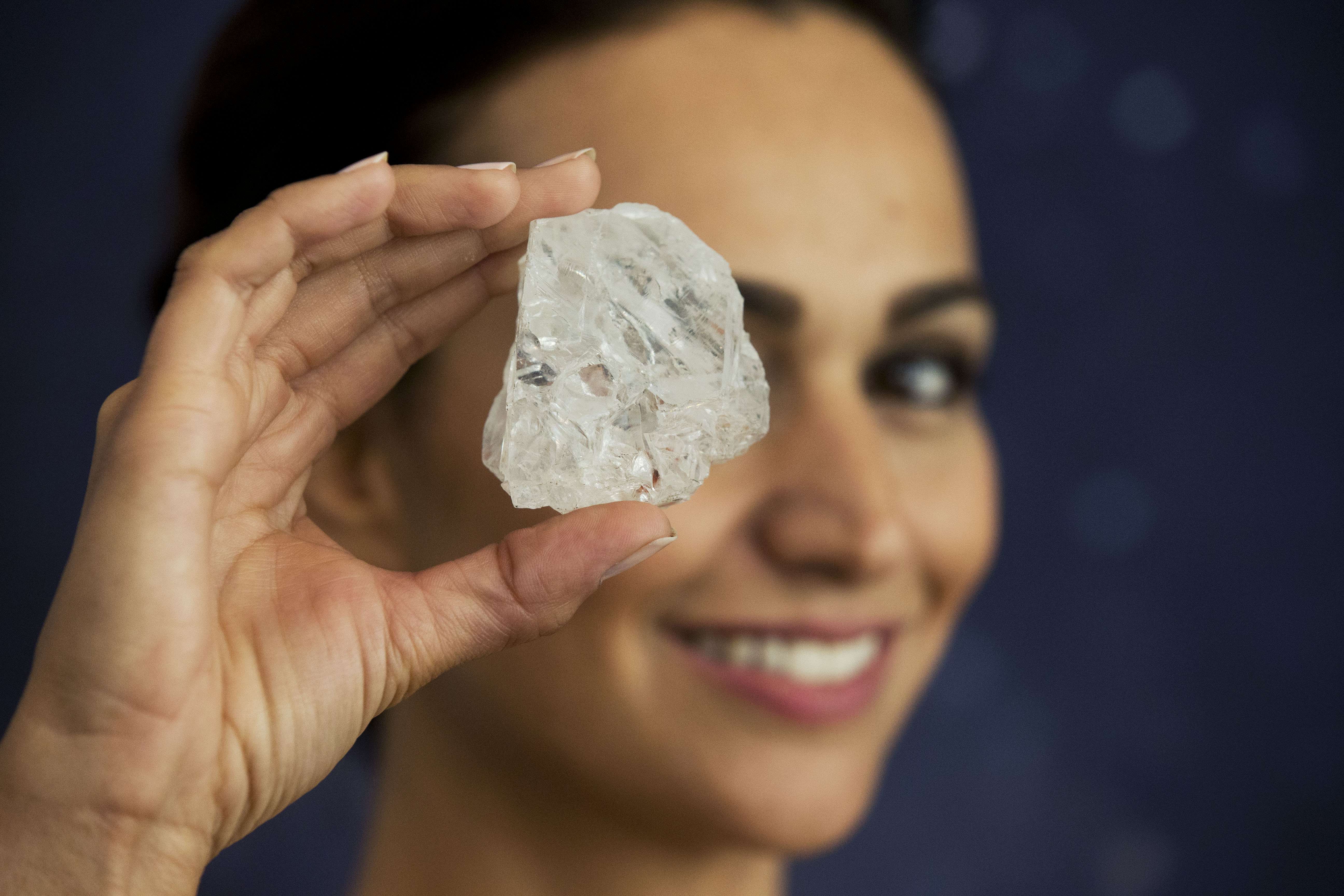 Massive diamond the size of a tennis ball could fetch $70 million