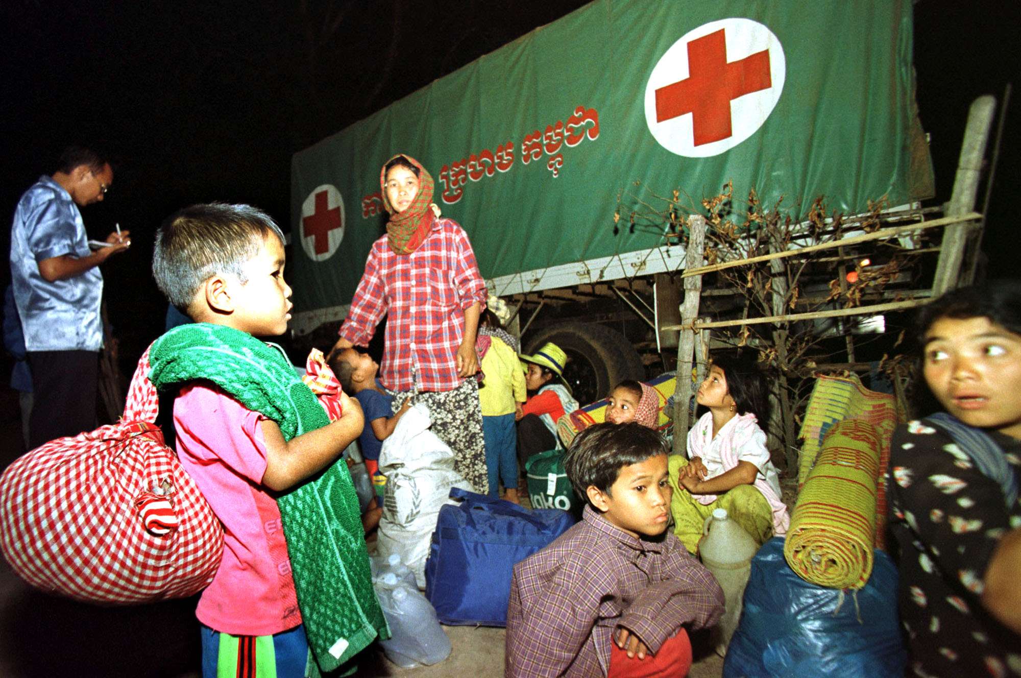 File photo of a Cambodian Red Cross operation. Photo: AFP