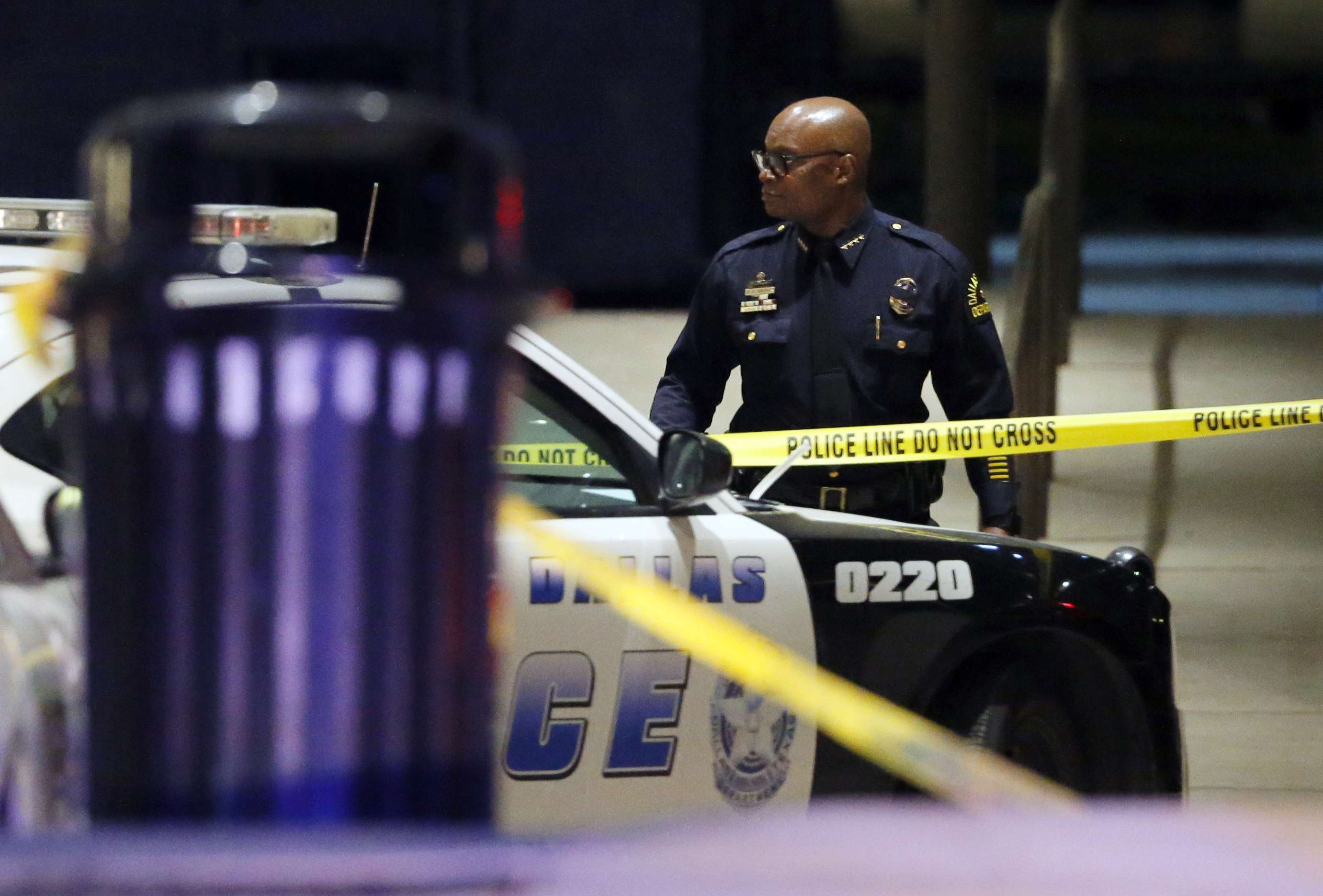 Dallas Police Chief David Brown. Photo: AP