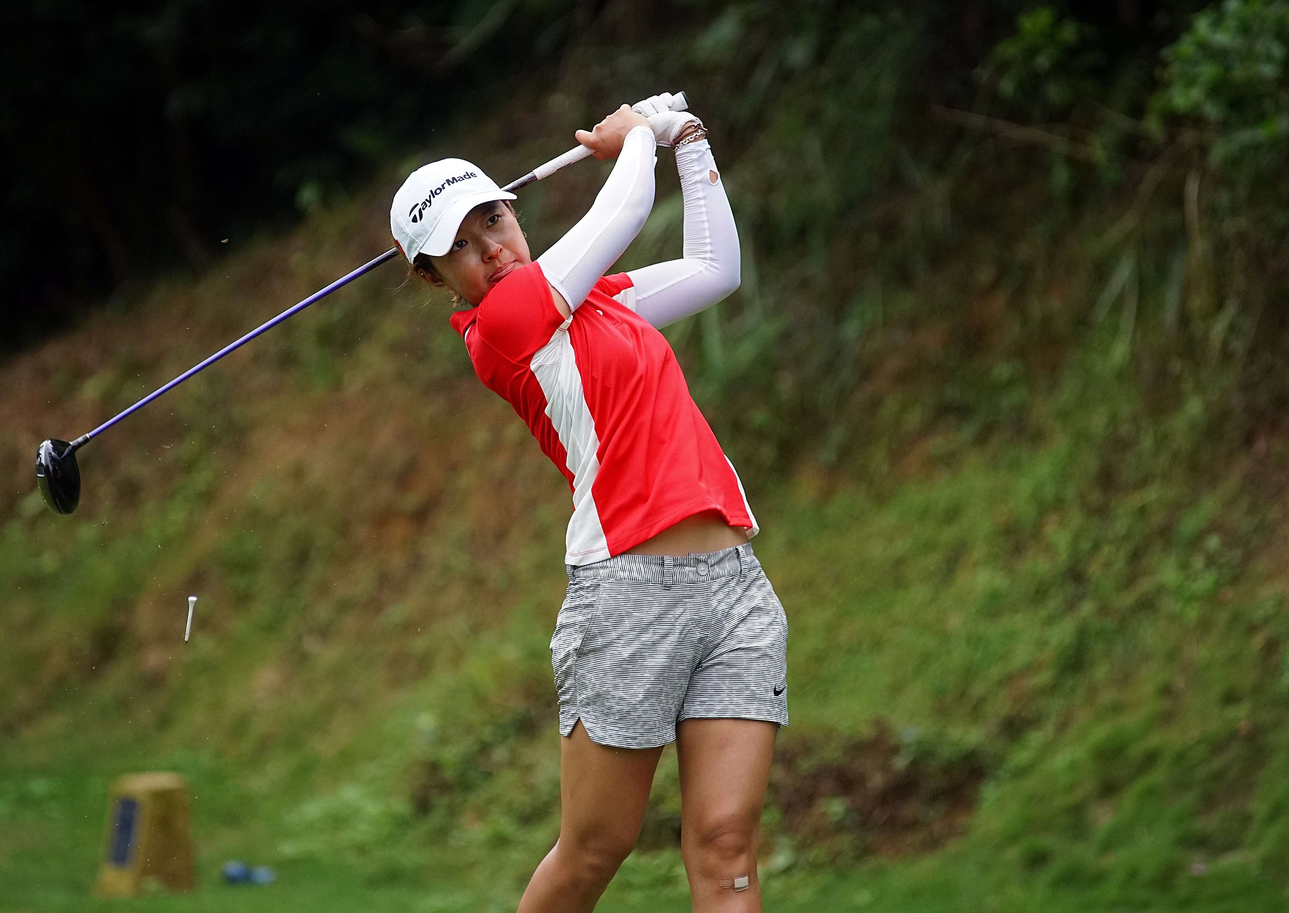 Amateur golfer Tiffany Chan Tsz-ching, who won the professional Hong Kong Ladies Open at Fanling. Photo: Paul Cheng