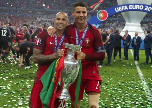 The moment I lifted the UEFA EURO Trophy in Portugal jersey, I thought  about my father. I was very young a…