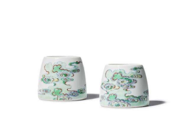 Imperial artefacts such as this pair of doucai waterpots were the most popular items among mainland Chinese bidders at a Bonhams auction in Hong Kong. Photo: Bonhams