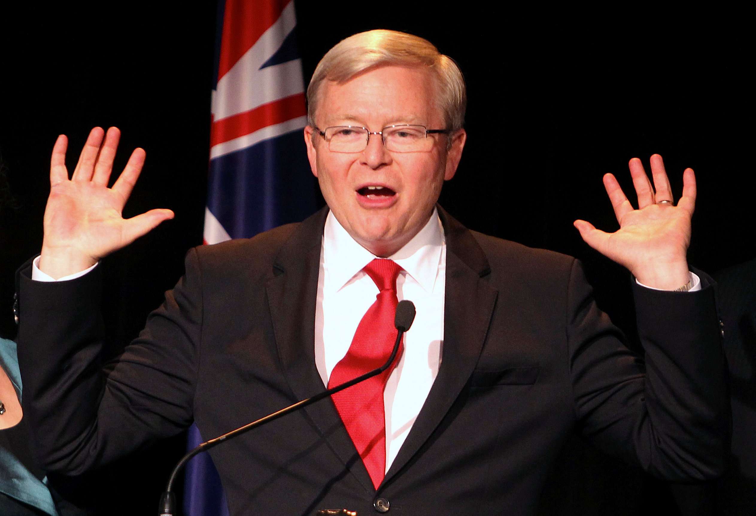 The Chinese-speaking Rudd, who is based in New York as head of the policy institute Asia Society, served as Labor prime minister from 2007 to 2010 and again in 2013. Photo: Reuters
