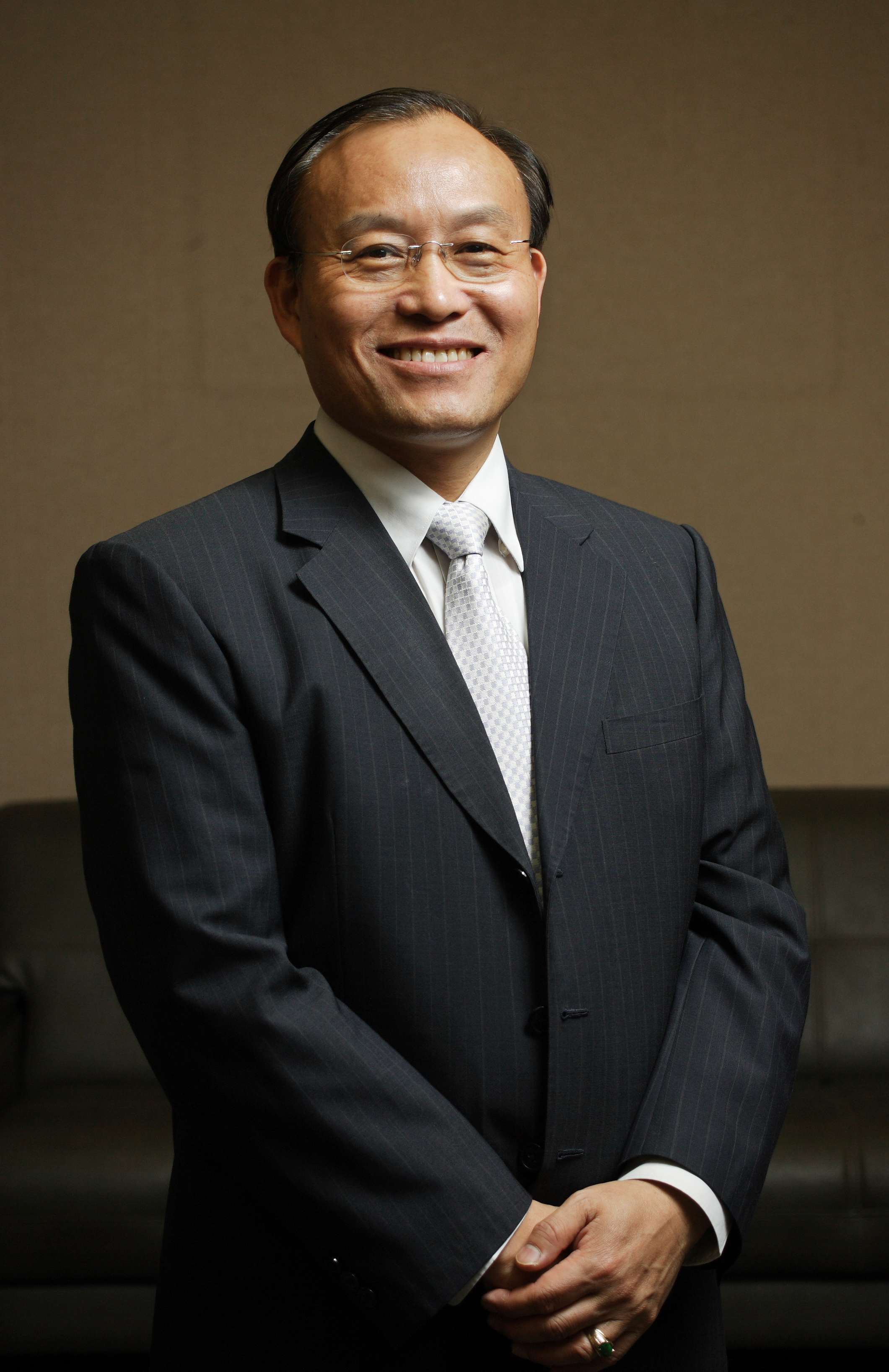 Peter Huang, president and CEO