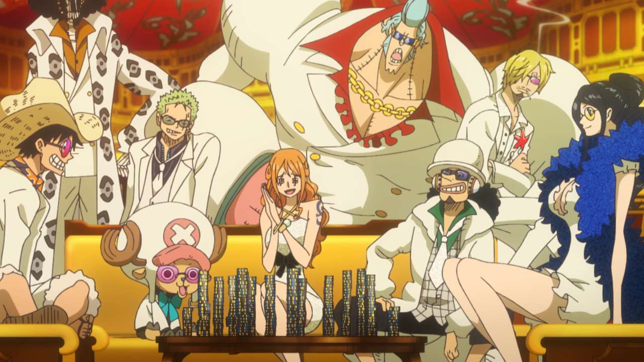 Moda dos Straw Hats em One Piece Film Gold por Eiichiro Oda