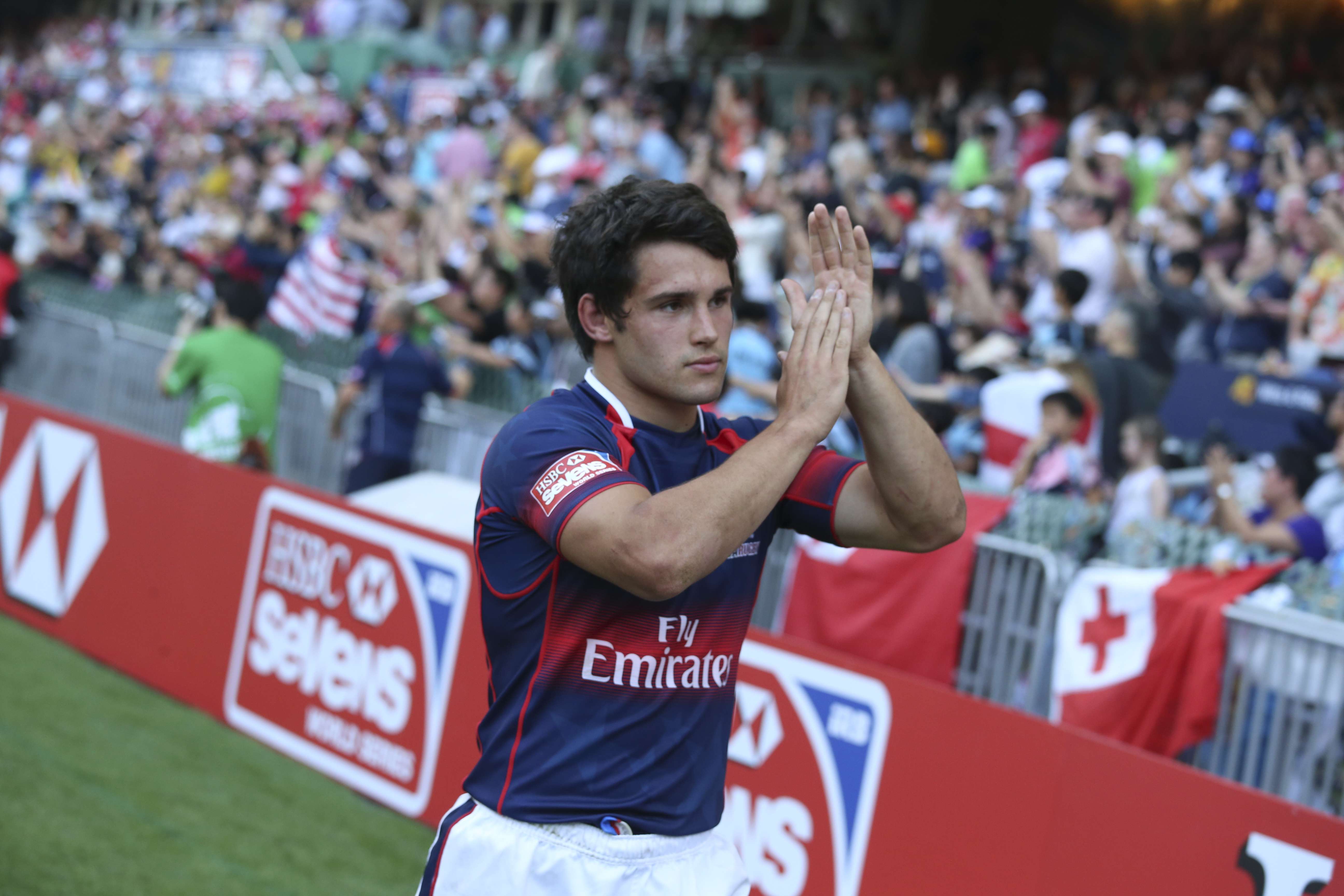 USA captain Madison Hughes at the Hong Kong Sevens in April this year. Photo: SCMP Pictures