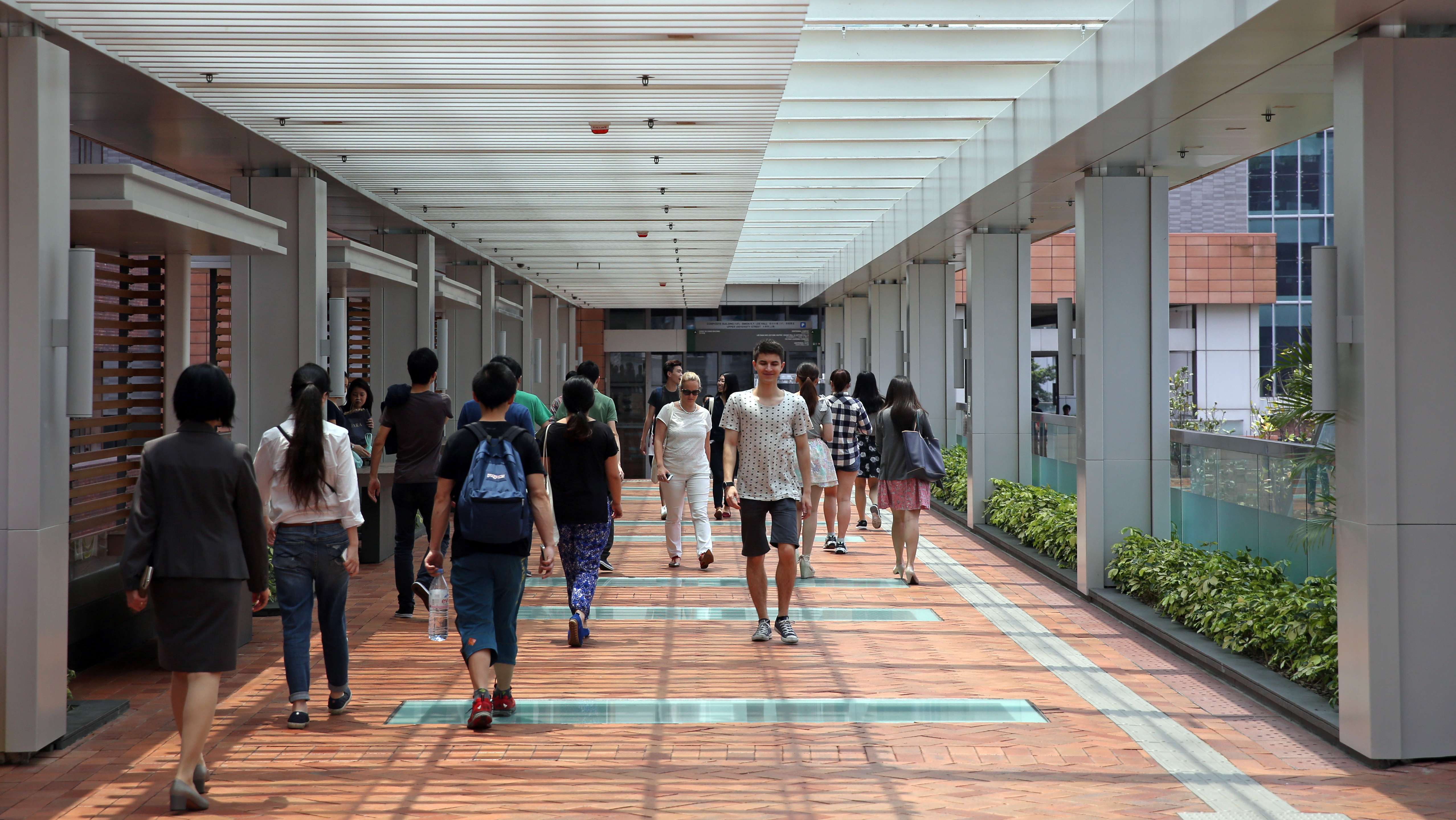 We should ask if the current system is fair to the large number of qualified students who are kept beyond the gates of the eight universities funded by the University Grants Committee. Photo: Sam Tsang