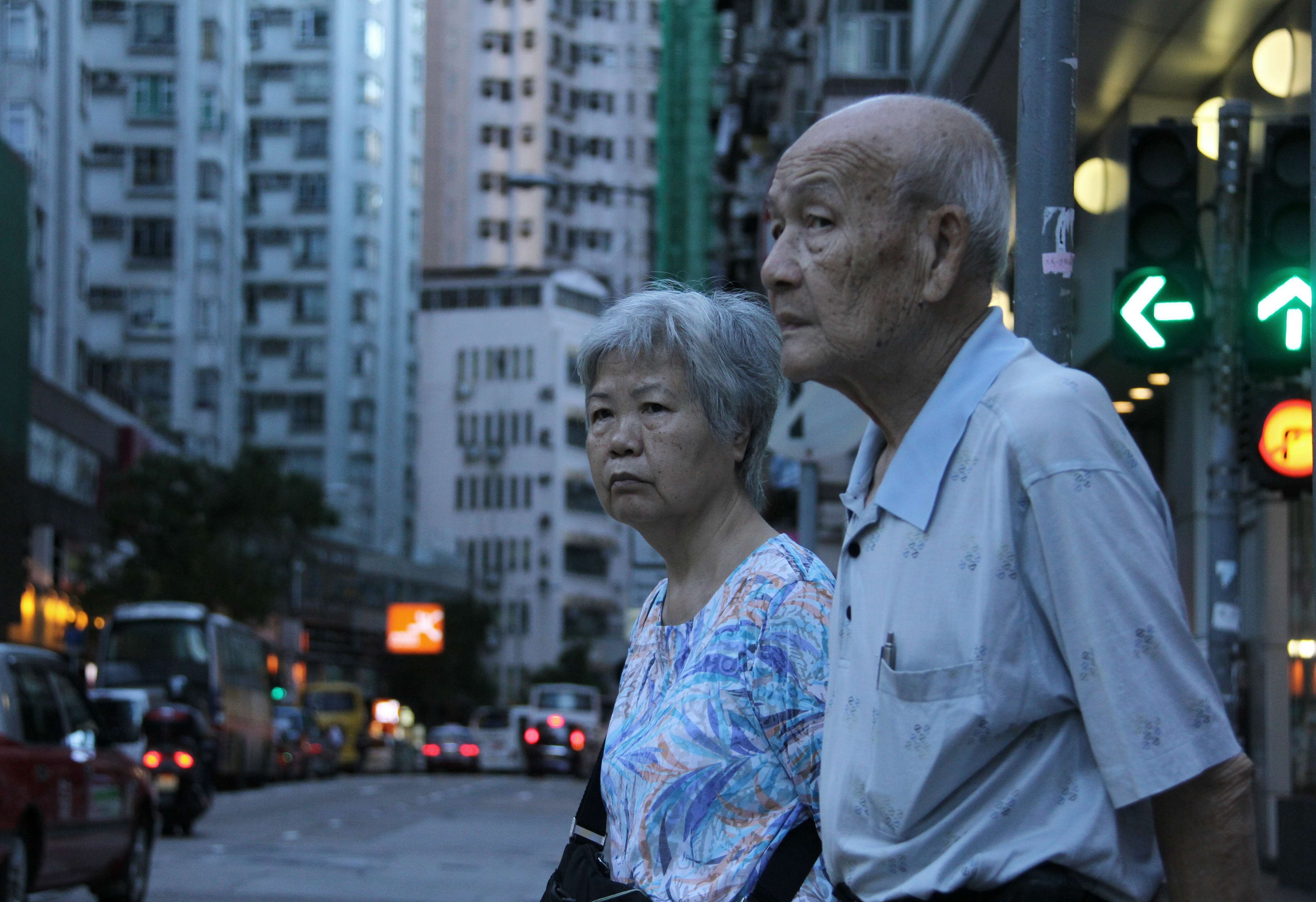In Hong Kong, while the city’s population will grow from 6.8 million in 2003 to 8.38 million by 2033, the proportion of citizens aged 65 or above will grow dramatically, from 11 per cent to 27 per cent over the same period. Photo: Xinhua