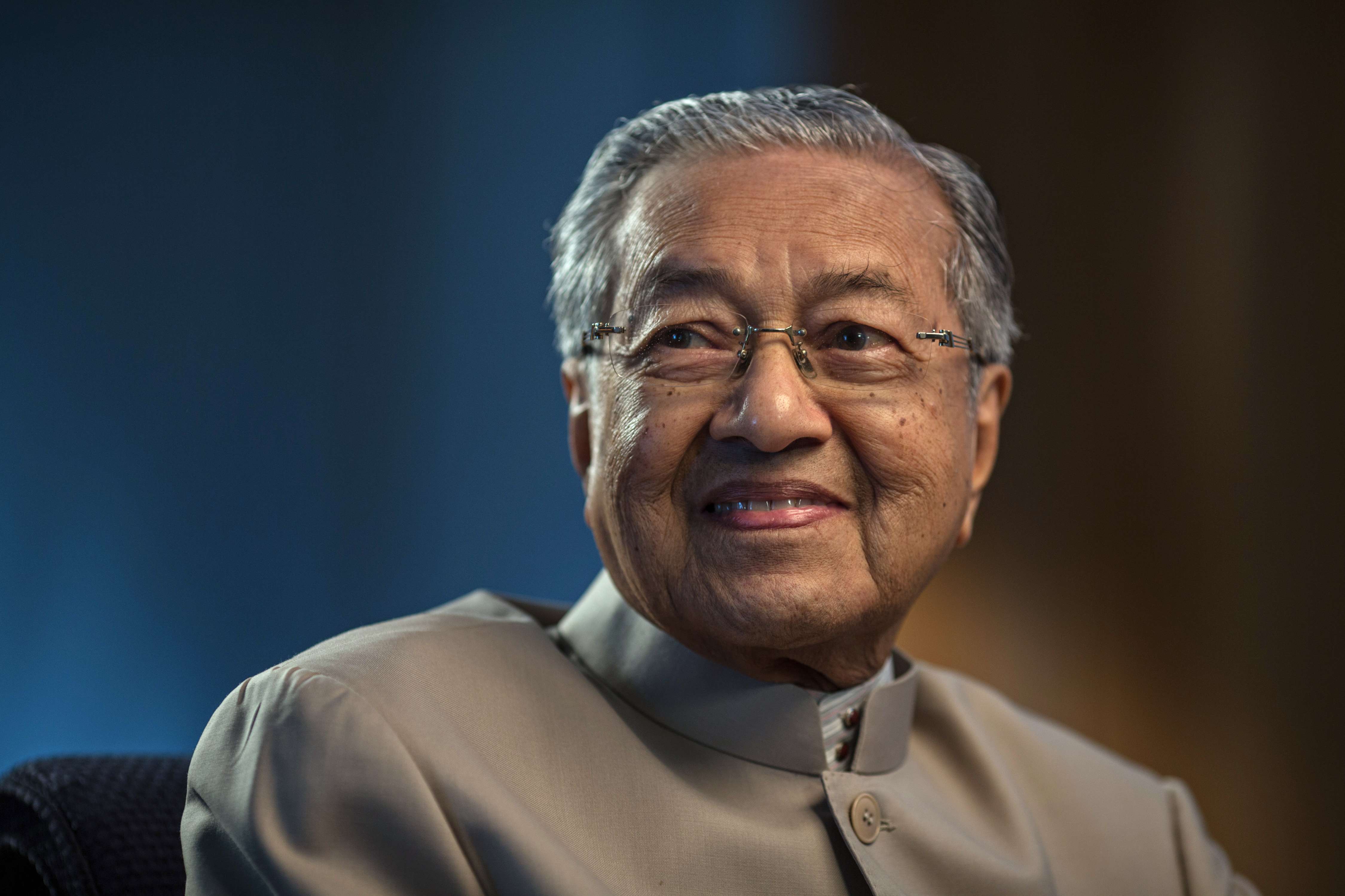 Mahathir Mohamad, Malaysia's former prime minister, is making another comeback. Photo: Bloomberg