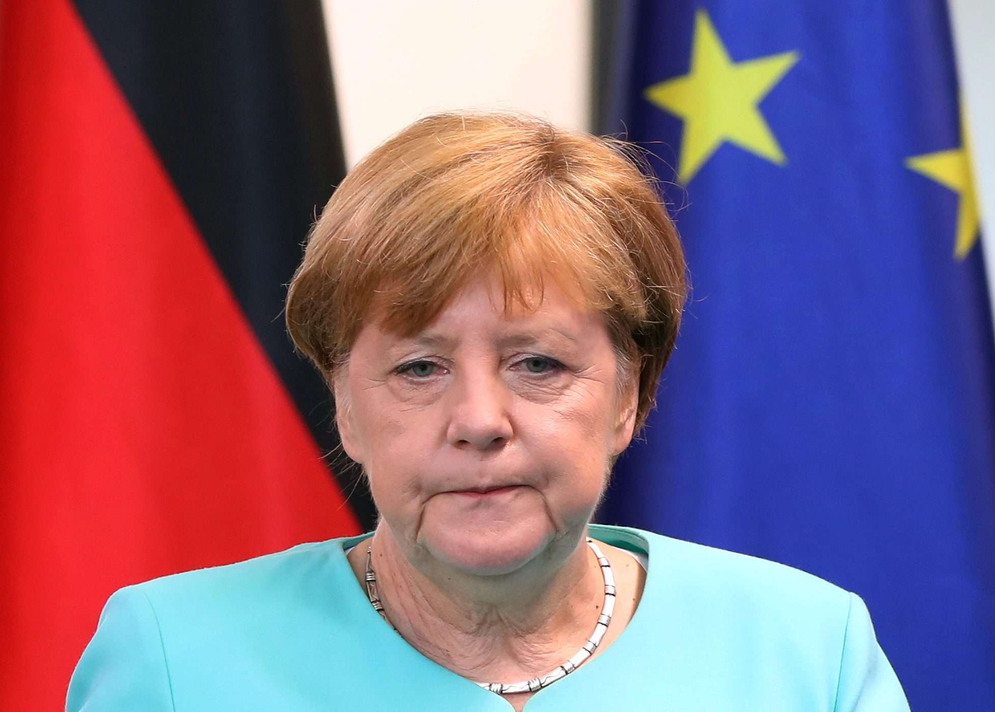 Nearly two-thirds of Germans disapprove of Chancellor Angela Merkel’s refugee policy while her approval rating has plummeted from more than 70 per cent at the beginning of last year to less than 50 per cent. Photo: EPA