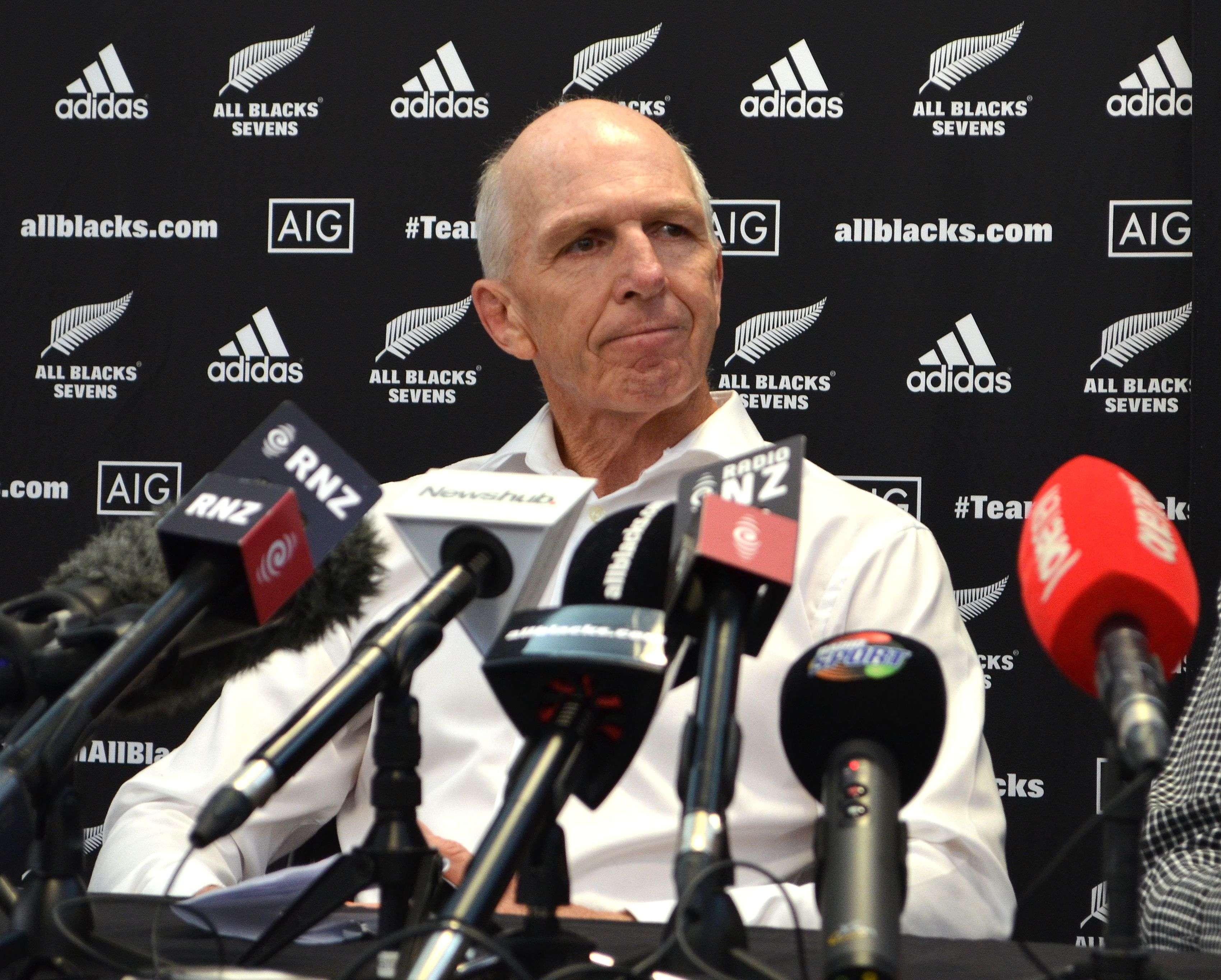 Legendary New Zealand sevens coach Gordon Tietjens has stepped down from his role following his team’s disappointing performance in Rio. Photo: AFP