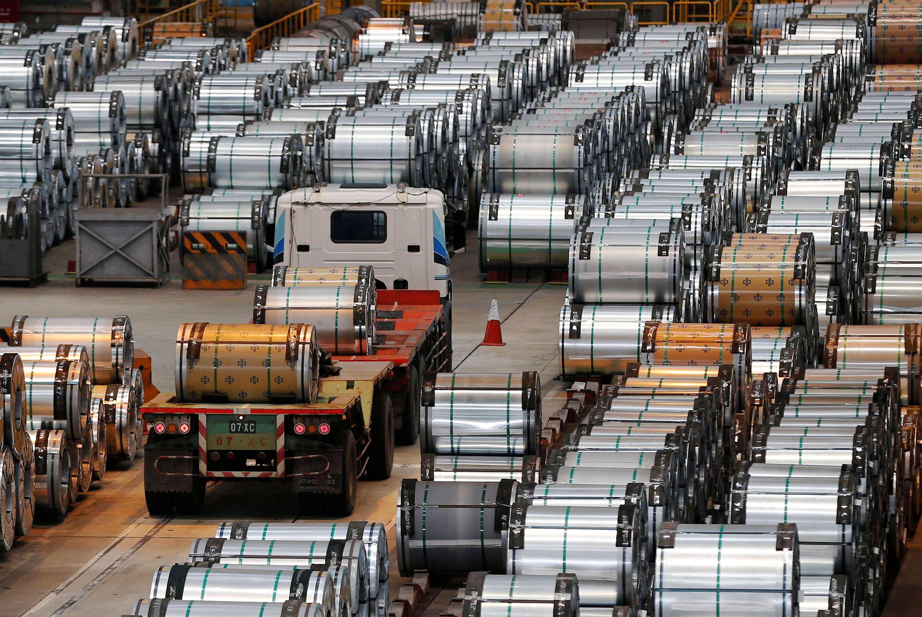 In the first half of the year, China cut steel and iron capacity by 30 per cent of the full-year target, official figures show. Photo: Reuters
