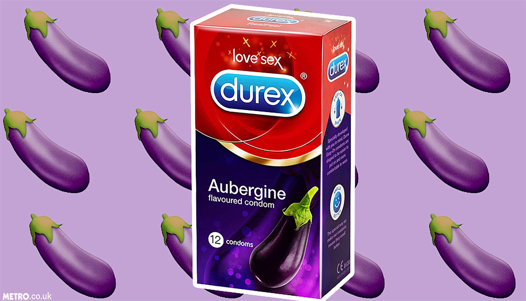 Durex’s announcement of an ‘exciting’ aubergine-flavoured condom. Photo: SCMP Pictures