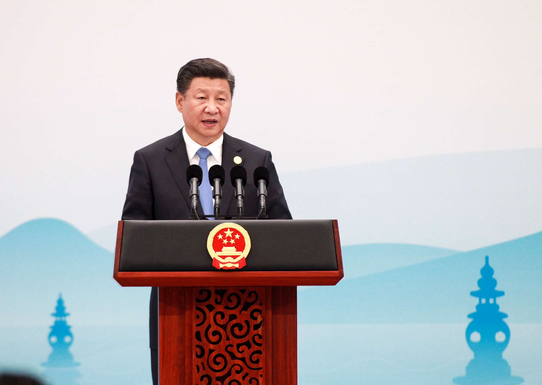 Xi Jinping told world leaders in Hangzhou to avoid ‘empty talk’. Photo: Simon Song