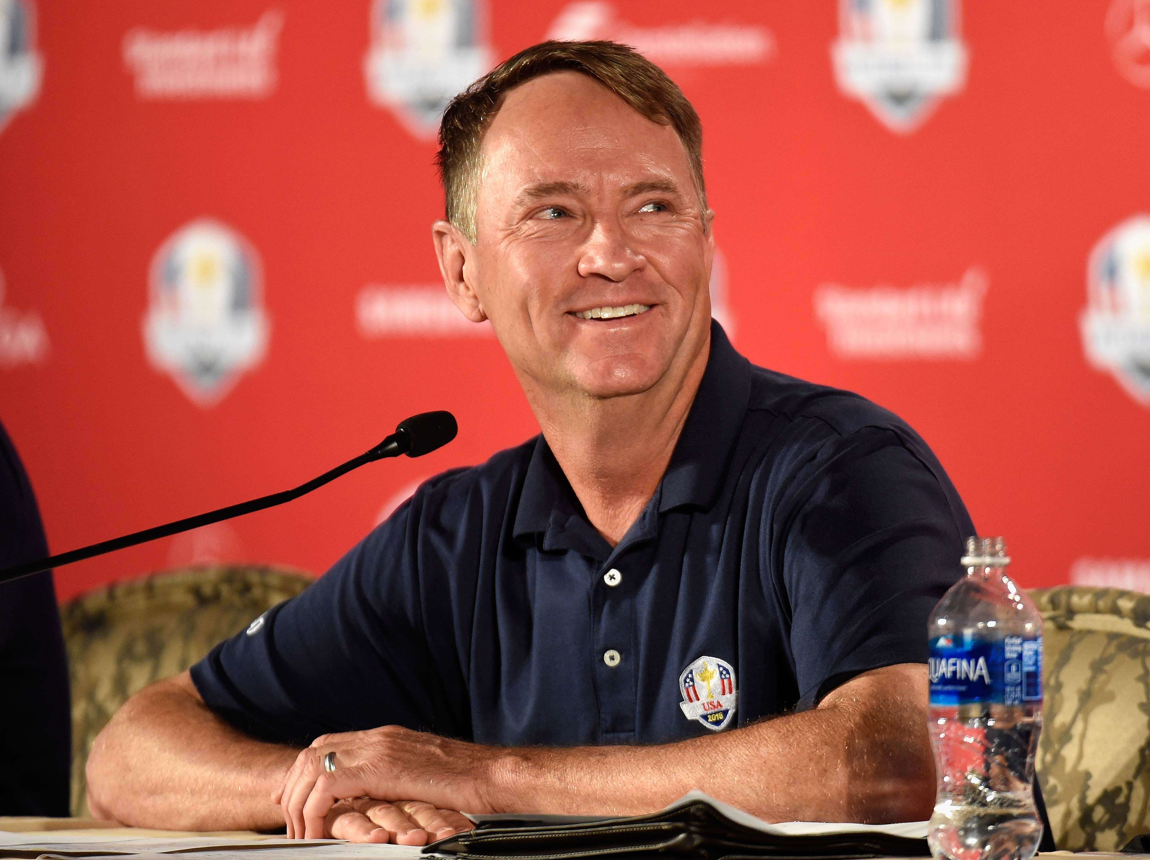 Davis Love III admitted there was some robust debate before his captain’s picks for the US Ryder Cup team were made. Photo: AFP