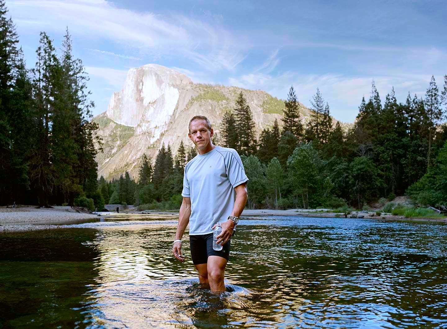 Charlie Engle in California’s Yosemite National Park.