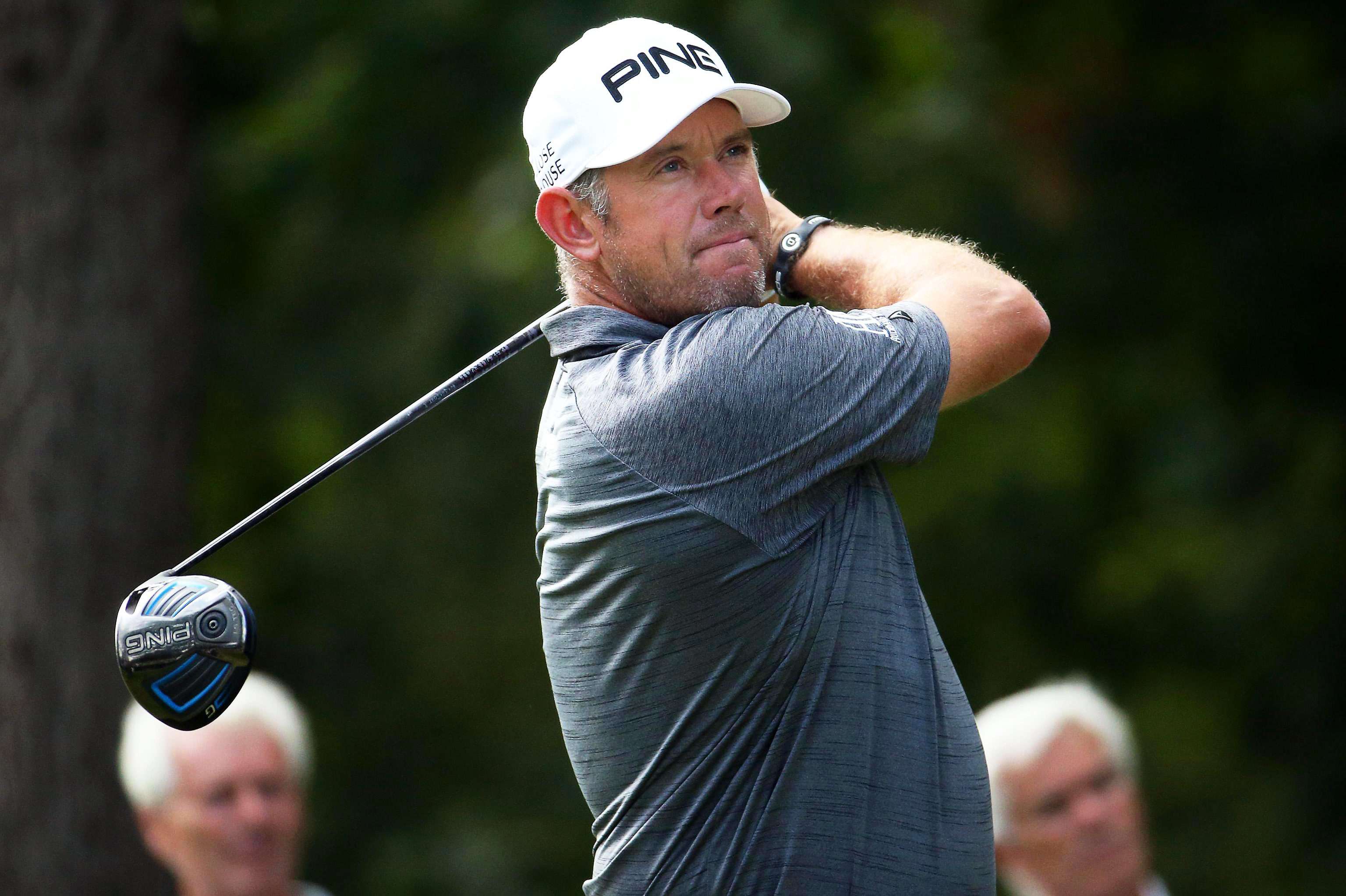 Europe’s Lee Westwood has suggested the presence of Tiger Woods could hinger the US team at Hazeltine. Photo: EPA
