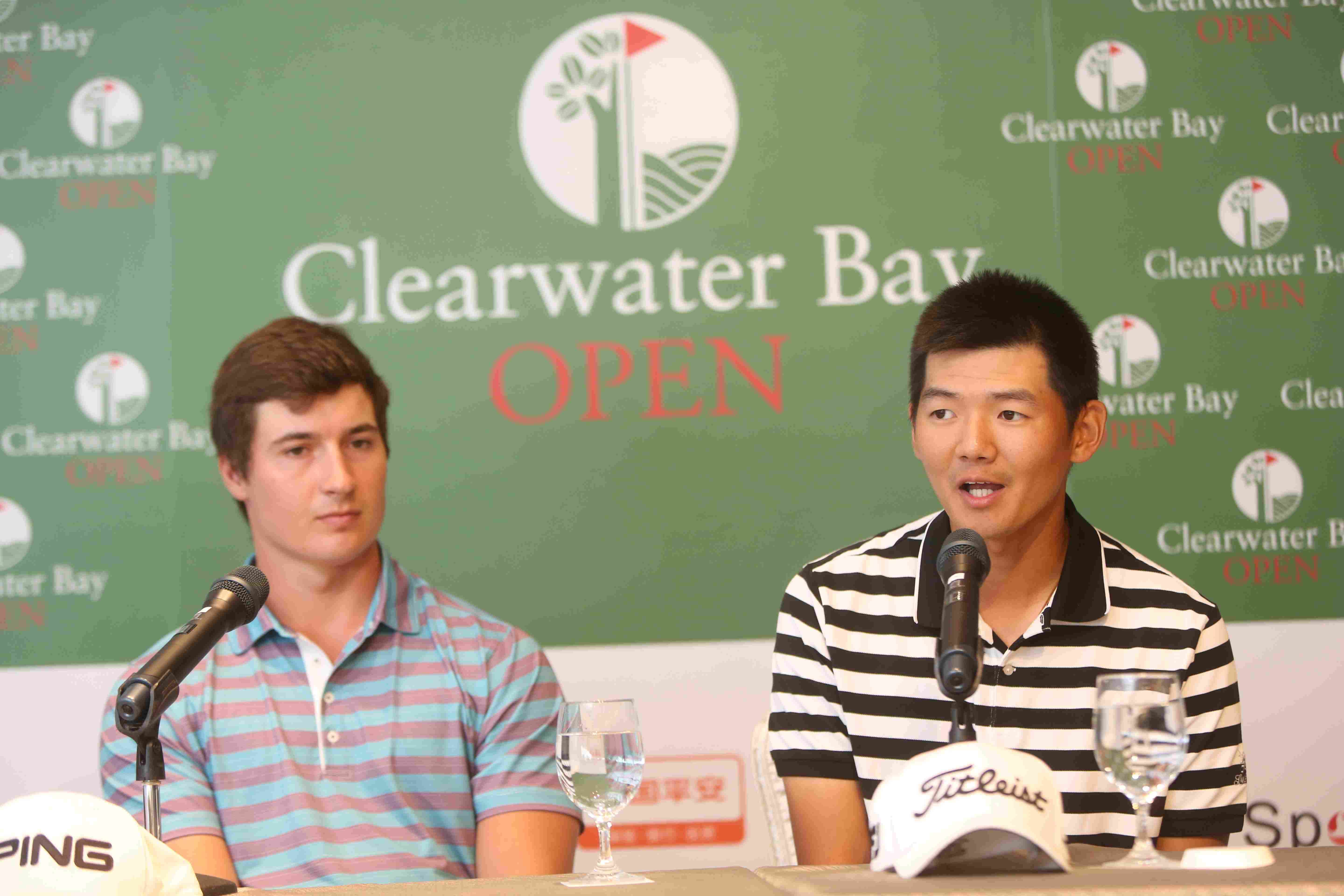 Hong Kong golfer Jason Hak Shun-yat at the launch for the Clearwater Bay Open, Hong Kong’s first PGA Tour China Series event. Photo: SCMP pictures