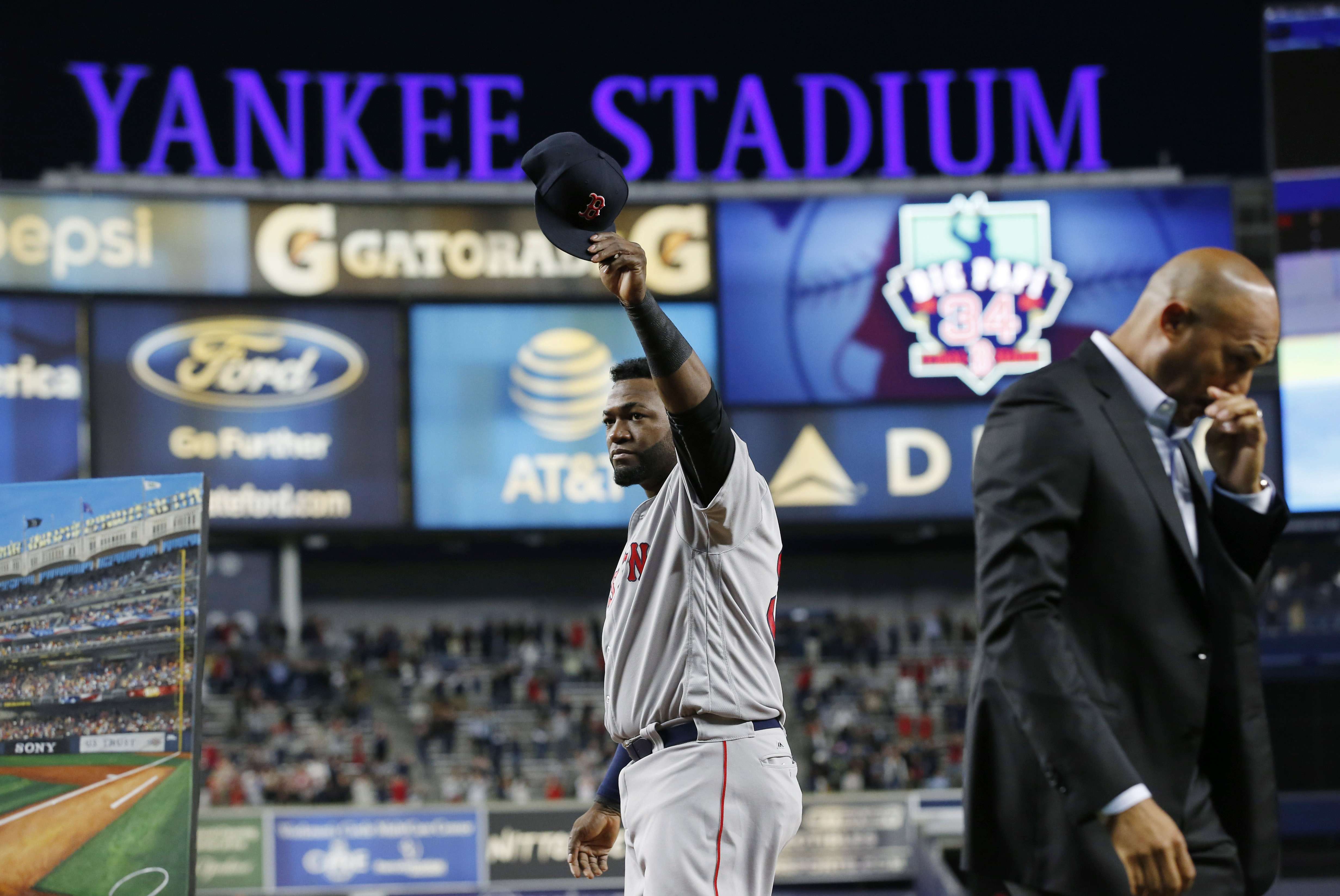 In final game at Yankee Stadium, Boston Red Sox great David Ortiz honoured  by rival New York Yankees