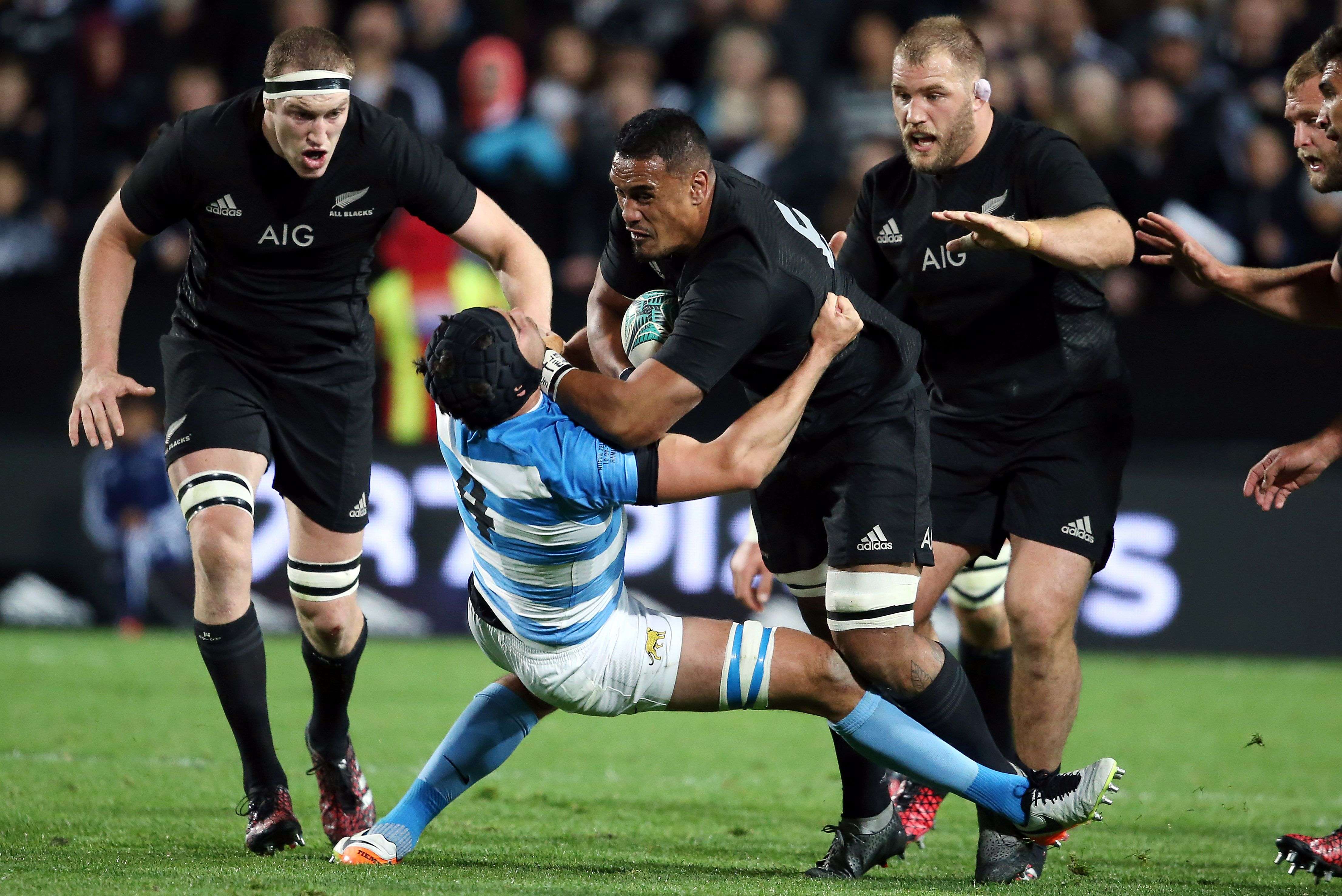 Bruising loose forward Jerome Kaino is likely to be back for the All Blacks for their Rugby Championship match against the Springboks in Durban. Photo: AFP