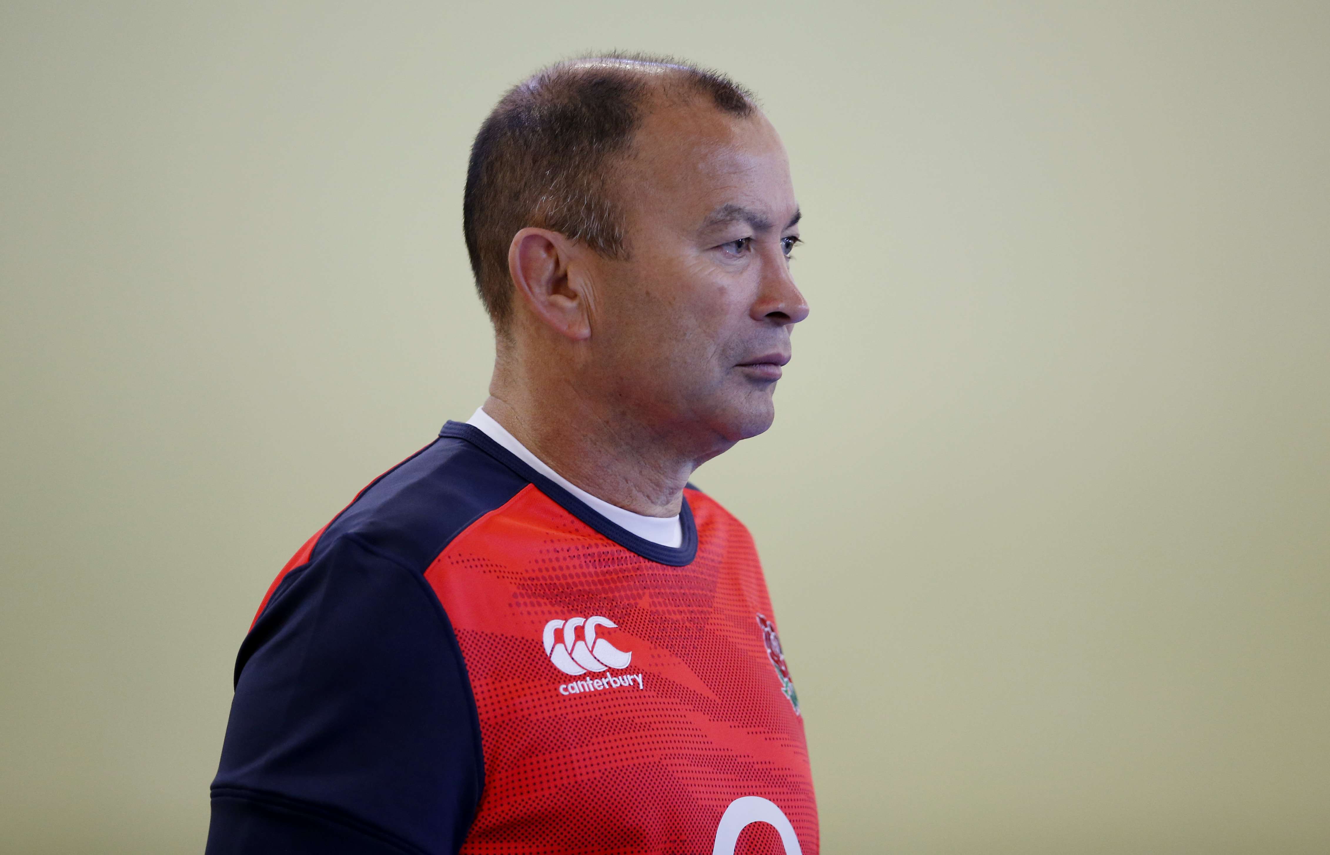 England head coach Eddie Jones wants more from his defence. Photo: Reuters