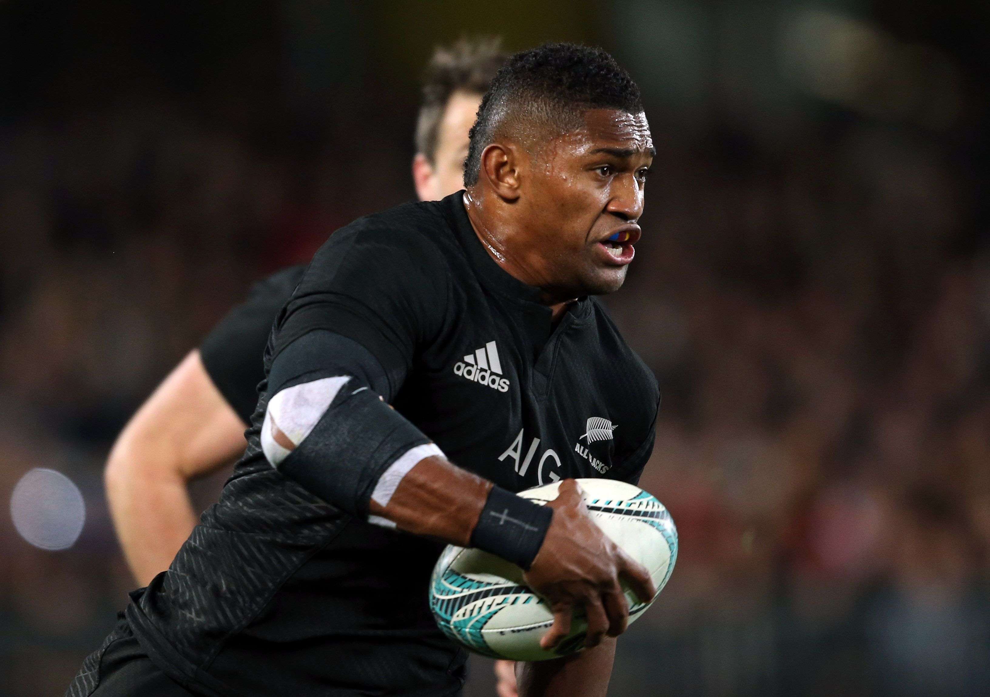 Waisake Naholo in action against Wales at Eden Park in Auckland in June 2016. Photo: AFP