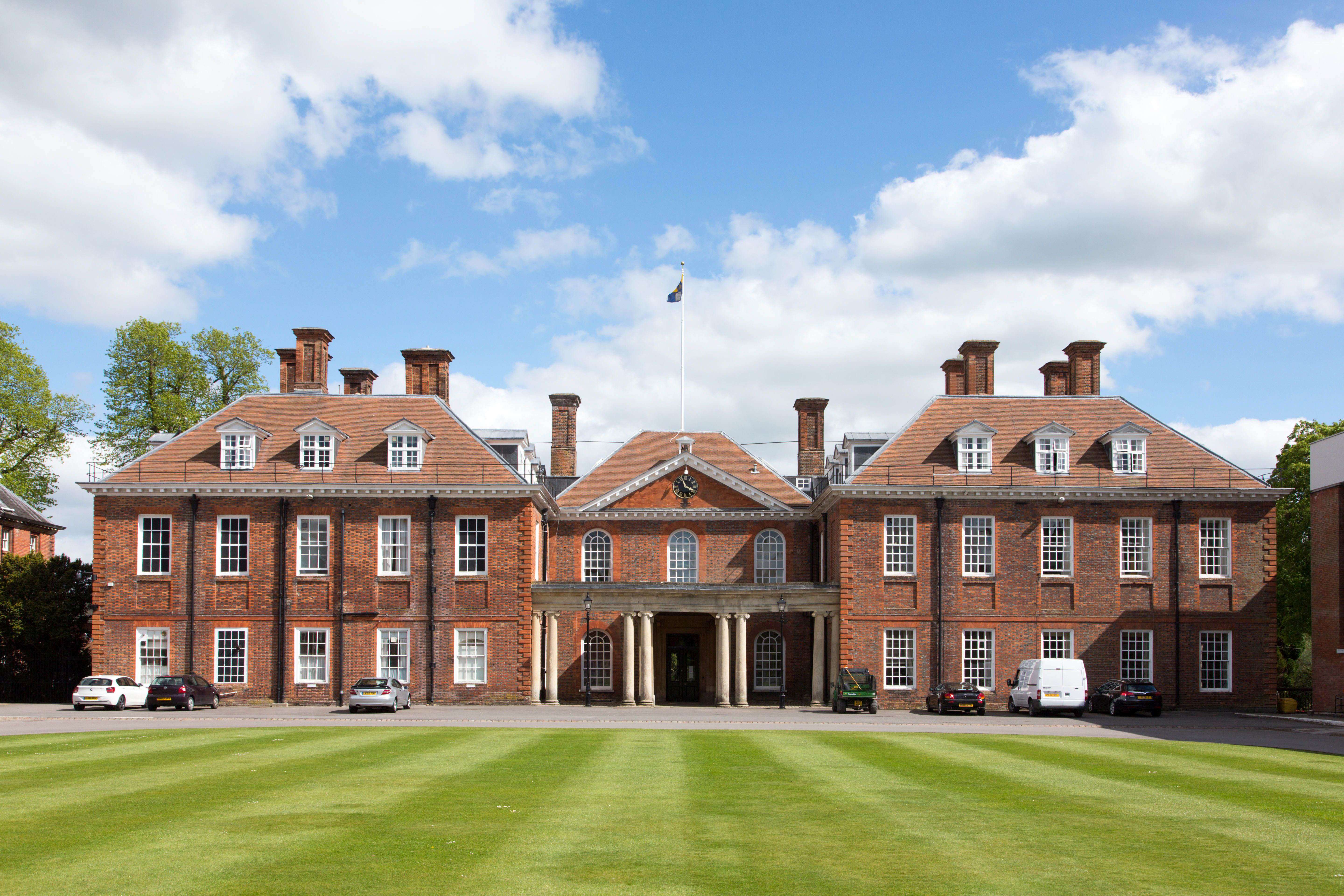 Marlborough College C1 Boarding House, North Elevation from Court
