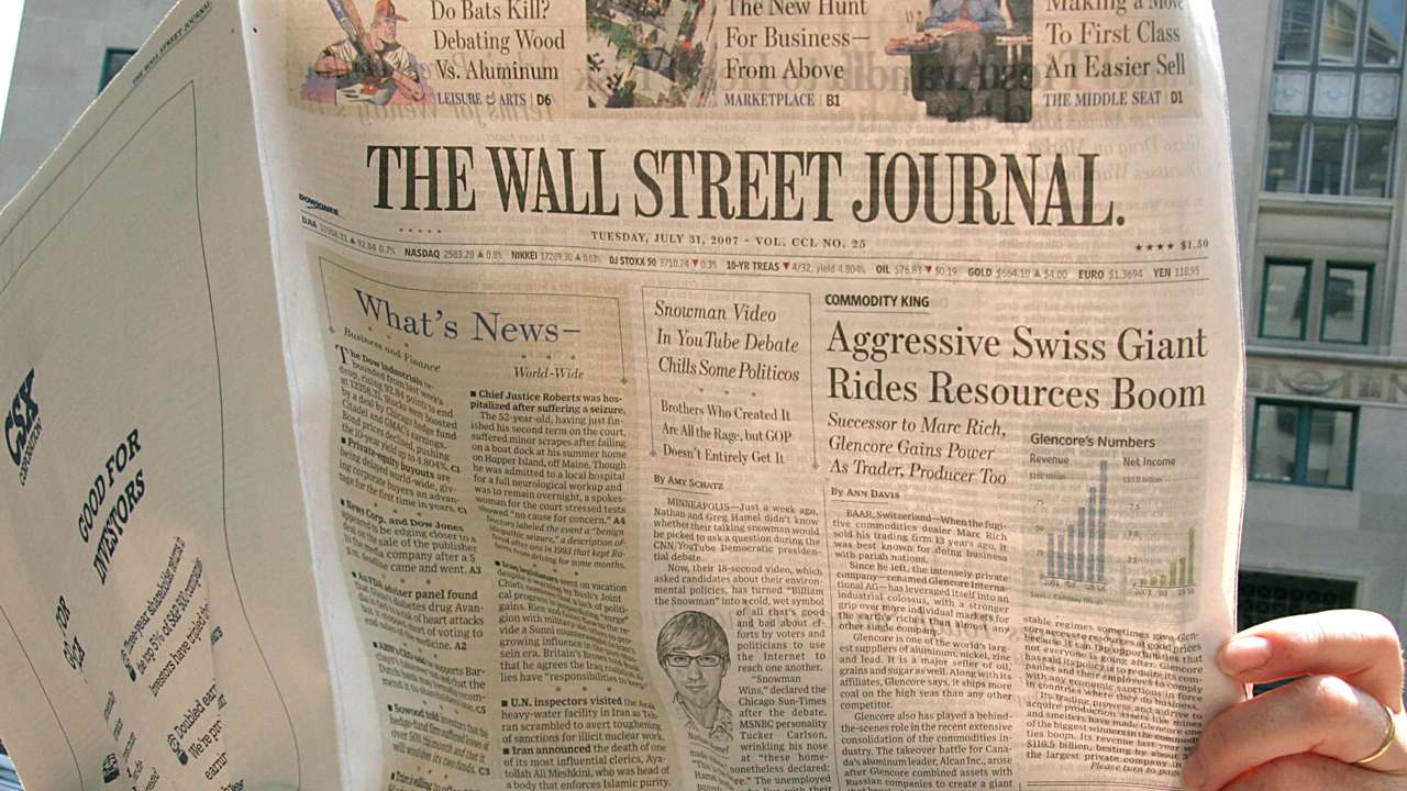 Rice Subscription: The Wall Street Journal