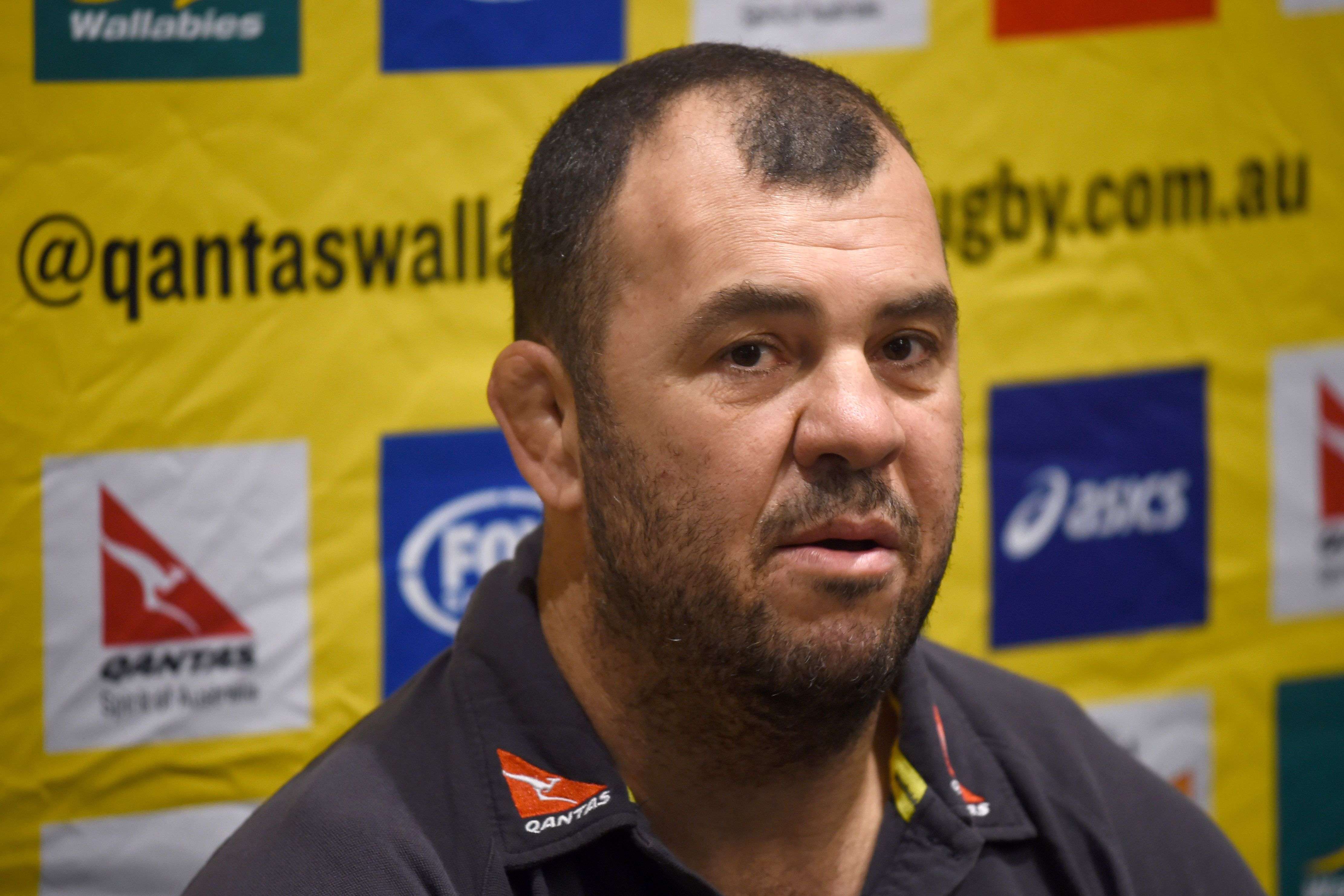 Australia coach Michael Cheika is not backing down from his post-match rant. Photo: AFP
