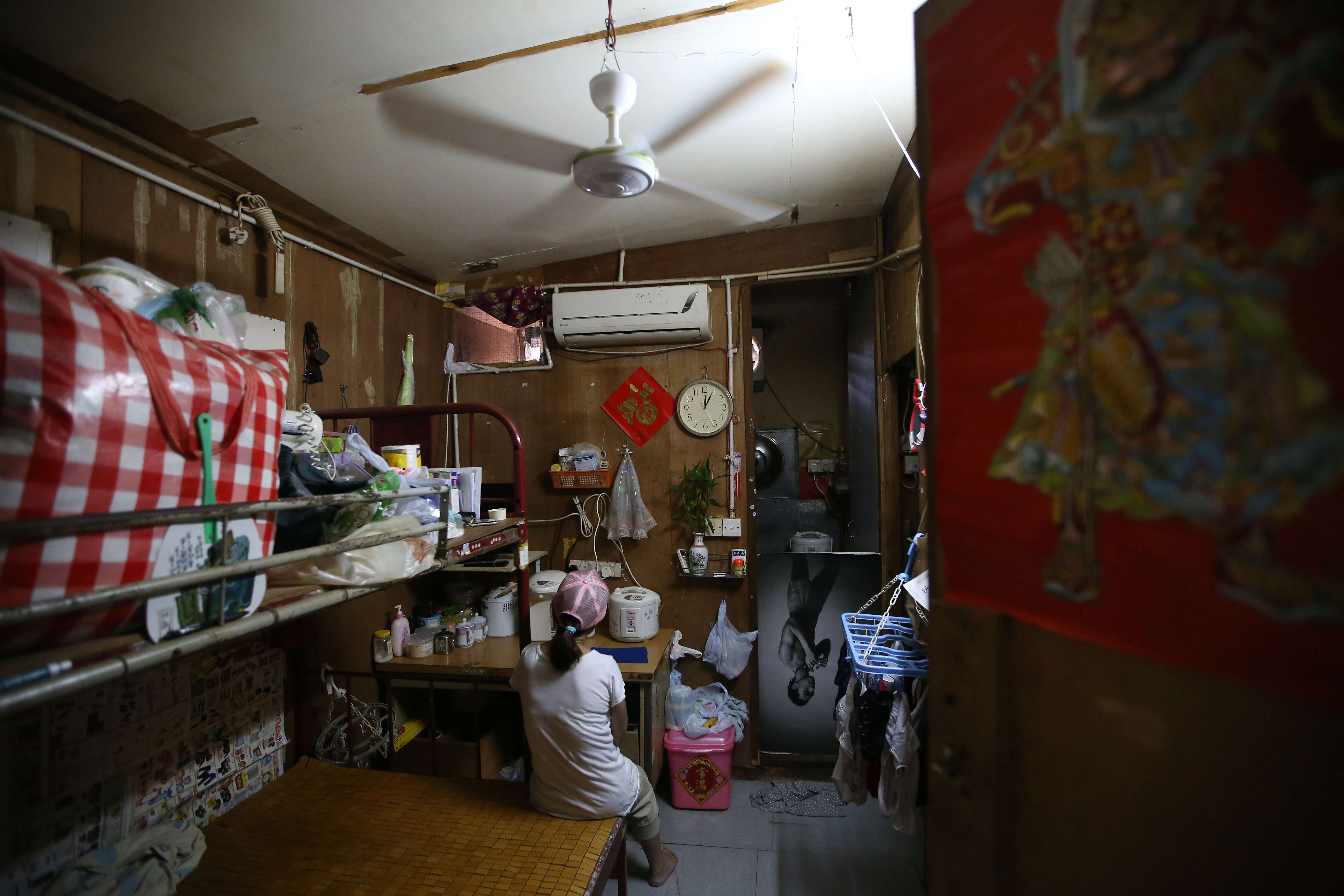 The rooftop shack in Kwun Tong that must be cleared by the end of the year. Photo: Sam Tsang