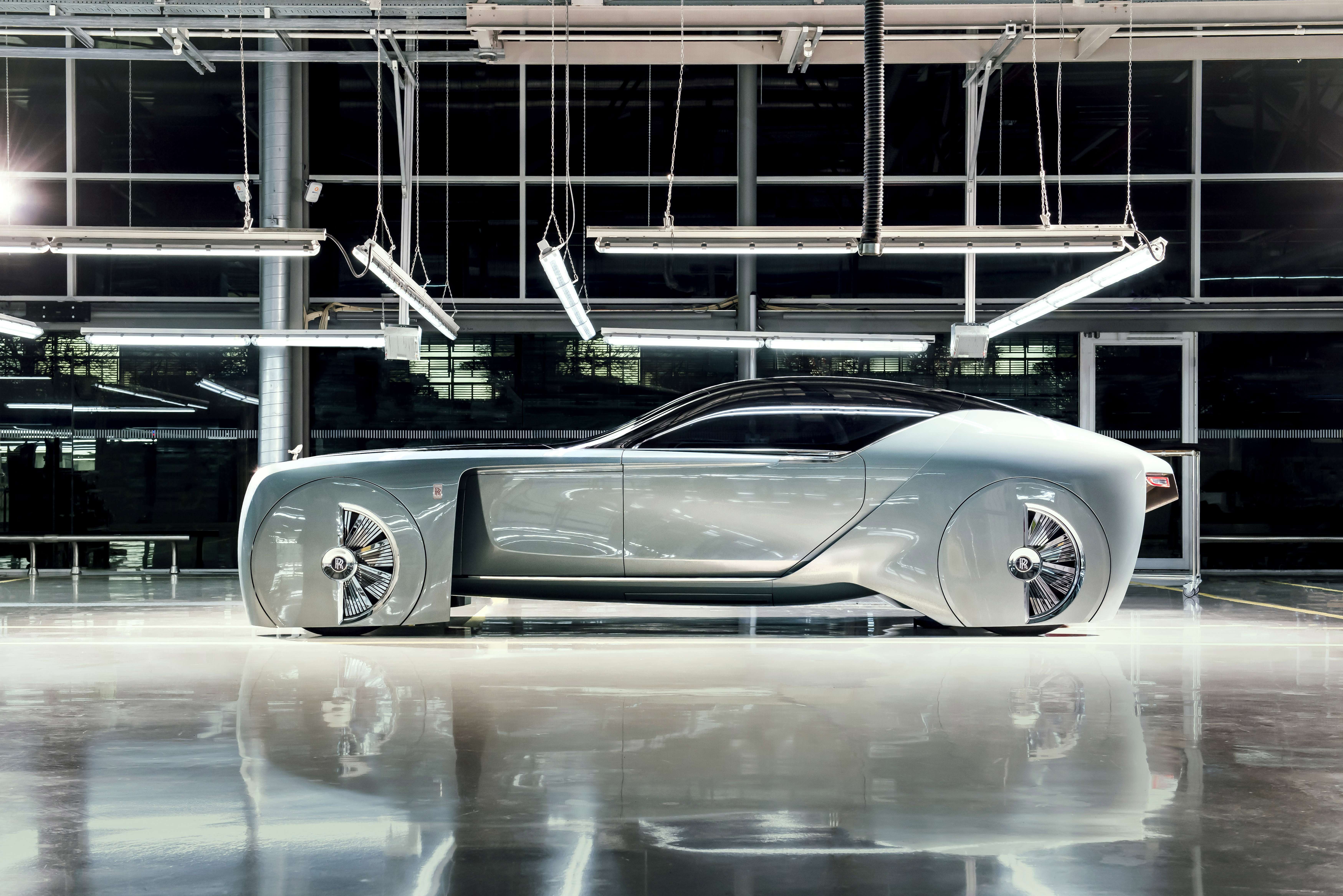 The 103EX provides a glimpse of the direction in which Rolls-Royce’s car-making is heading in the years to come.