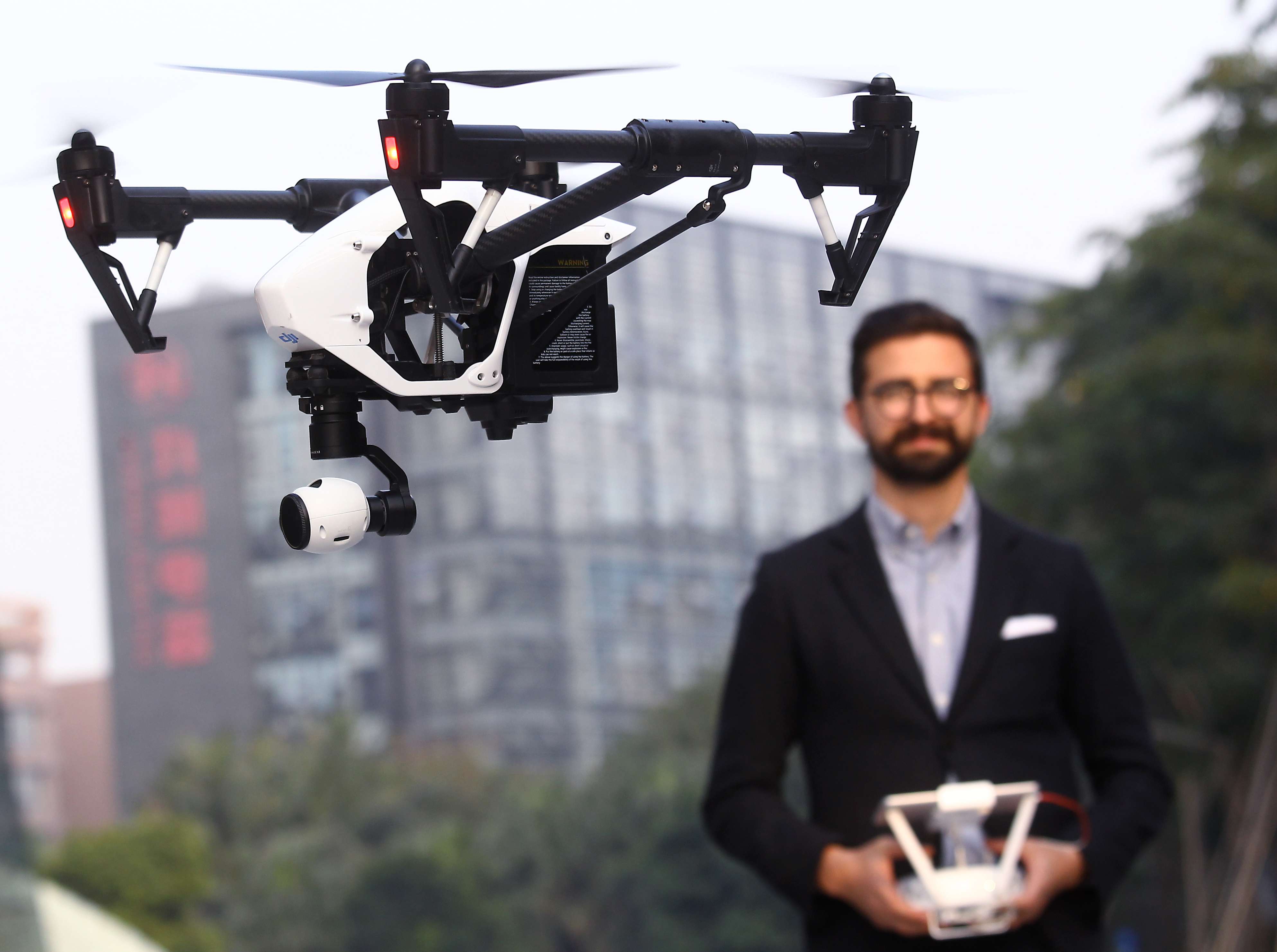 Michael Perry, director of strategic partnerships at drone-maker DJI, said listening to customers helps the company stay ahead of competitors. Photo: Dickson Lee