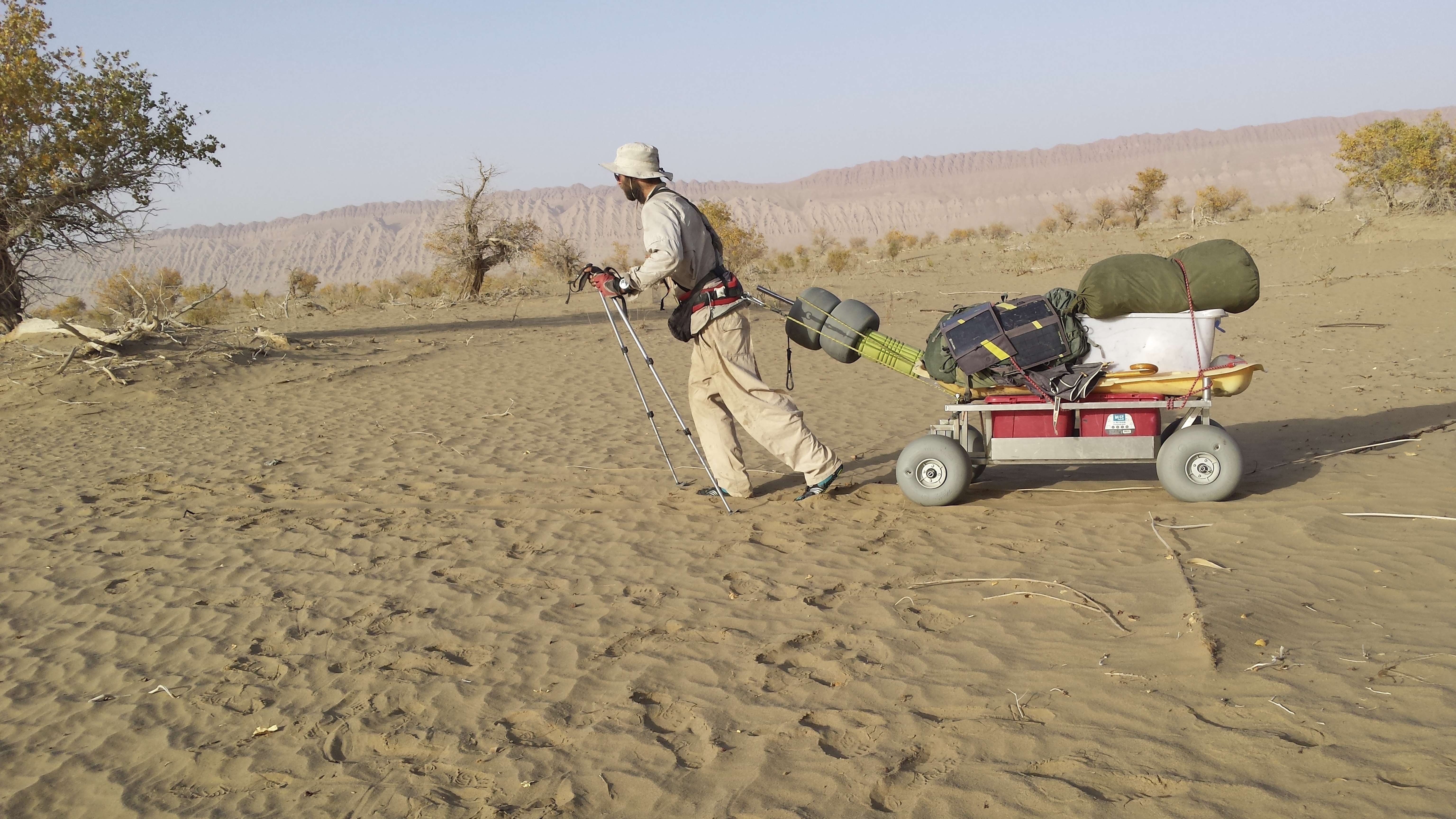 After 71 days and numerous setbacks, Rob Lilwall completes his solo trek across China’s Taklamakan desert, and learns the value of solitude in our hyperconnected, always busy world