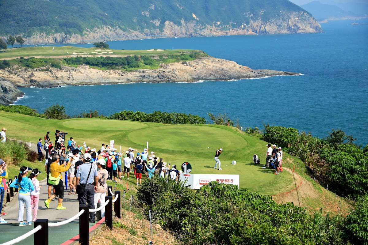 Clearwater Bay Golf & Country Club during the fourth round. Photos: SCMP Pictures