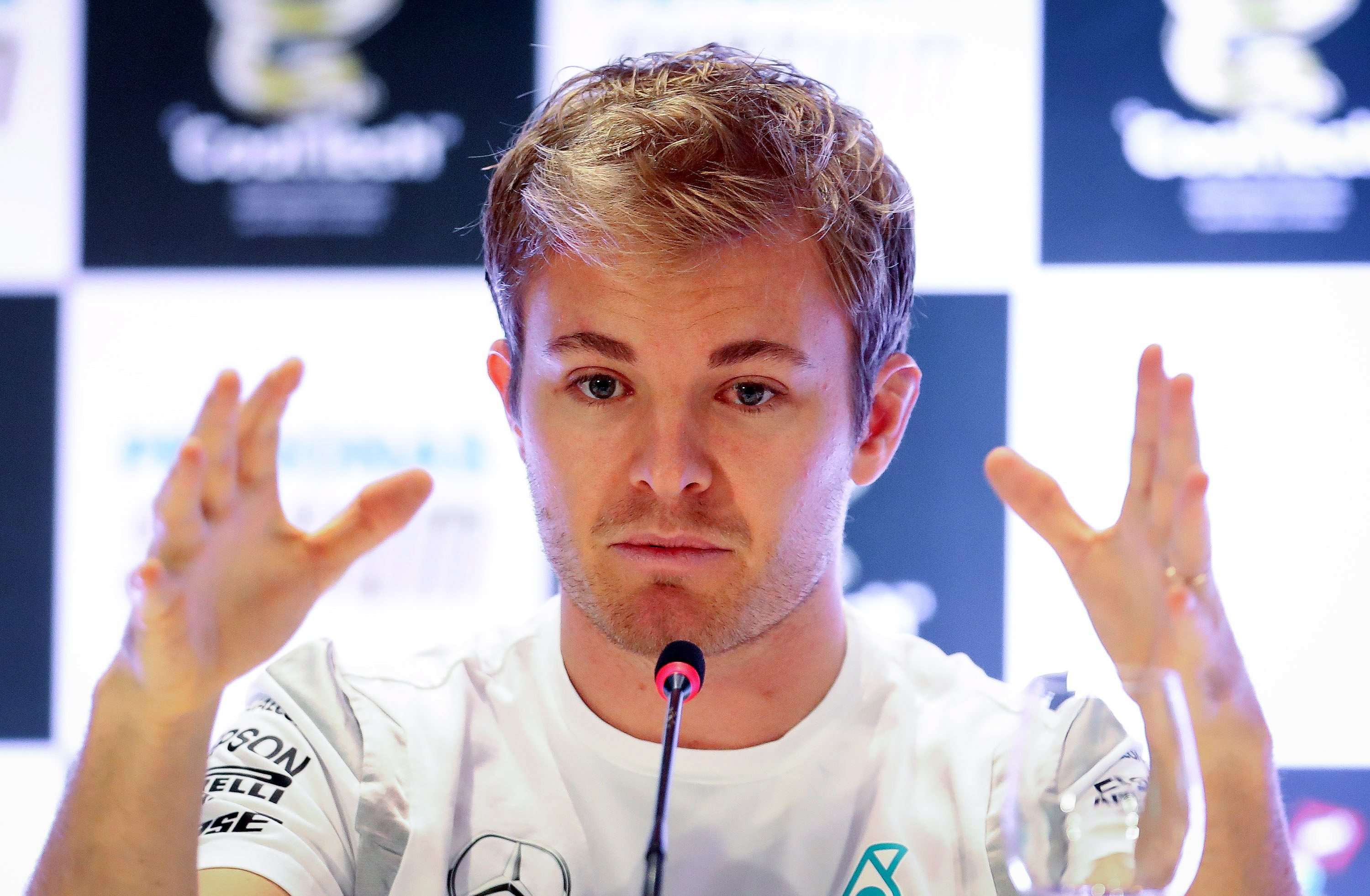 Germany’s Nico Rosberg knows that a win in Brazil will secure him the Formula One World Championship. Photo: EPA
