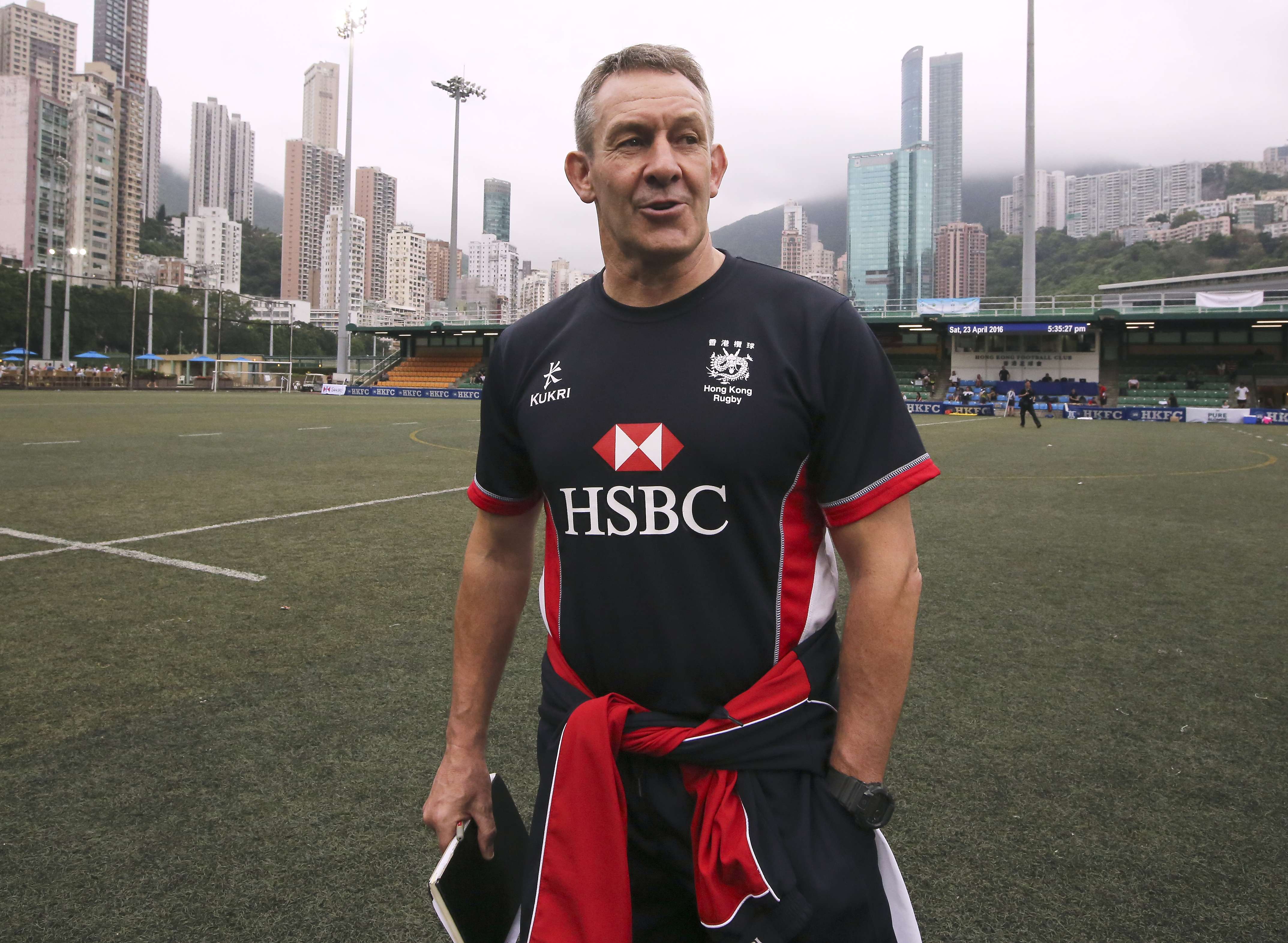 Coach Leigh Jones is hoping Hong Kong can make history in the Cup of Nations. Photo: Edward Wong