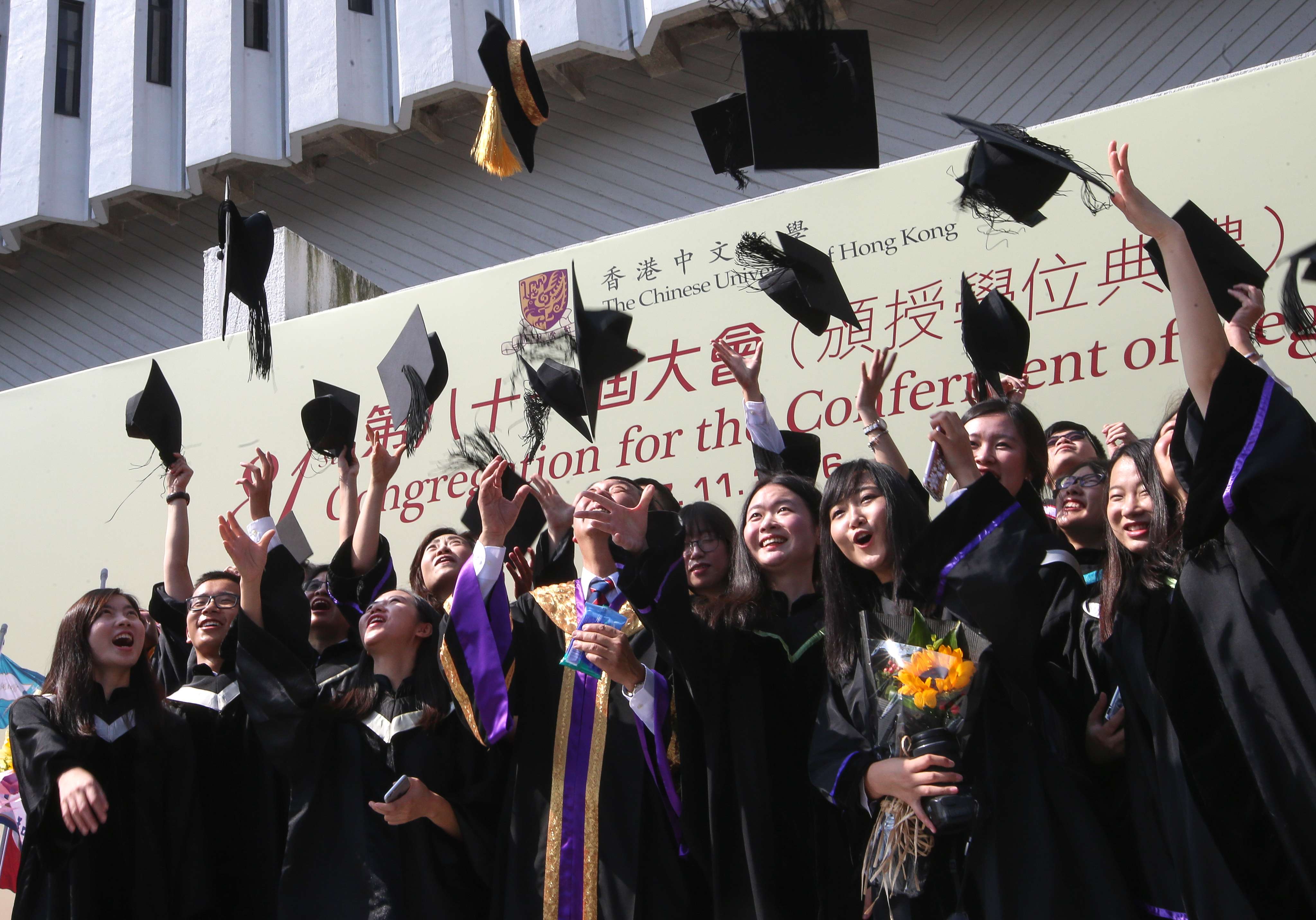 Hong Kong graduates should seize career and education opportunities based on changes in geopolitics and global business. Photo: David Wong