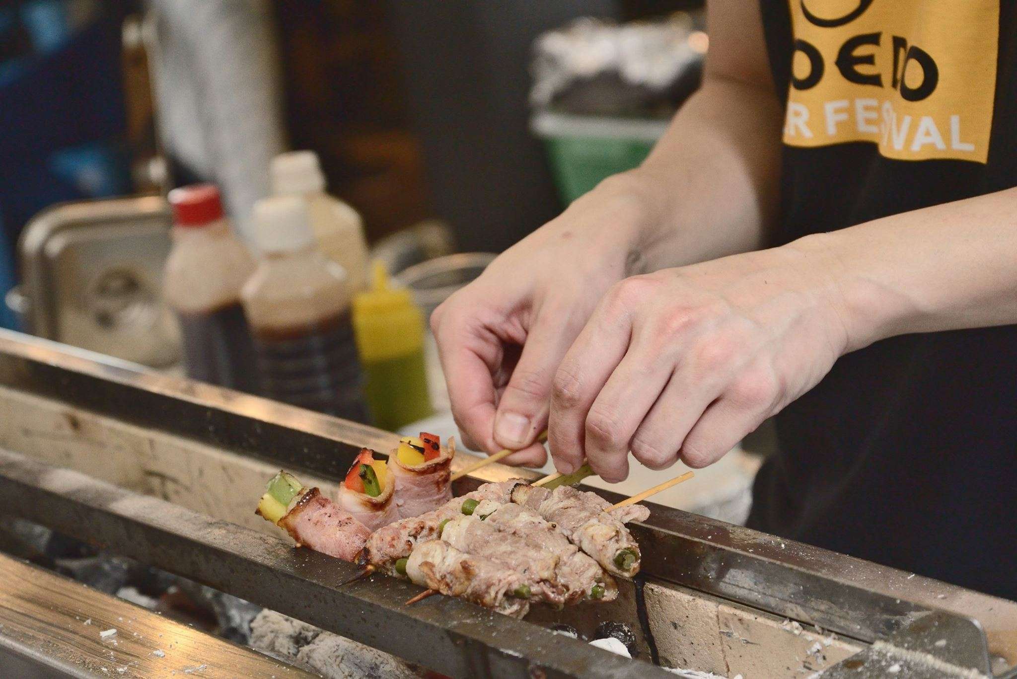 Japanese brewery Coedo Taproom will sell its brand of robatayaki grilled favourites at Clockenflap.