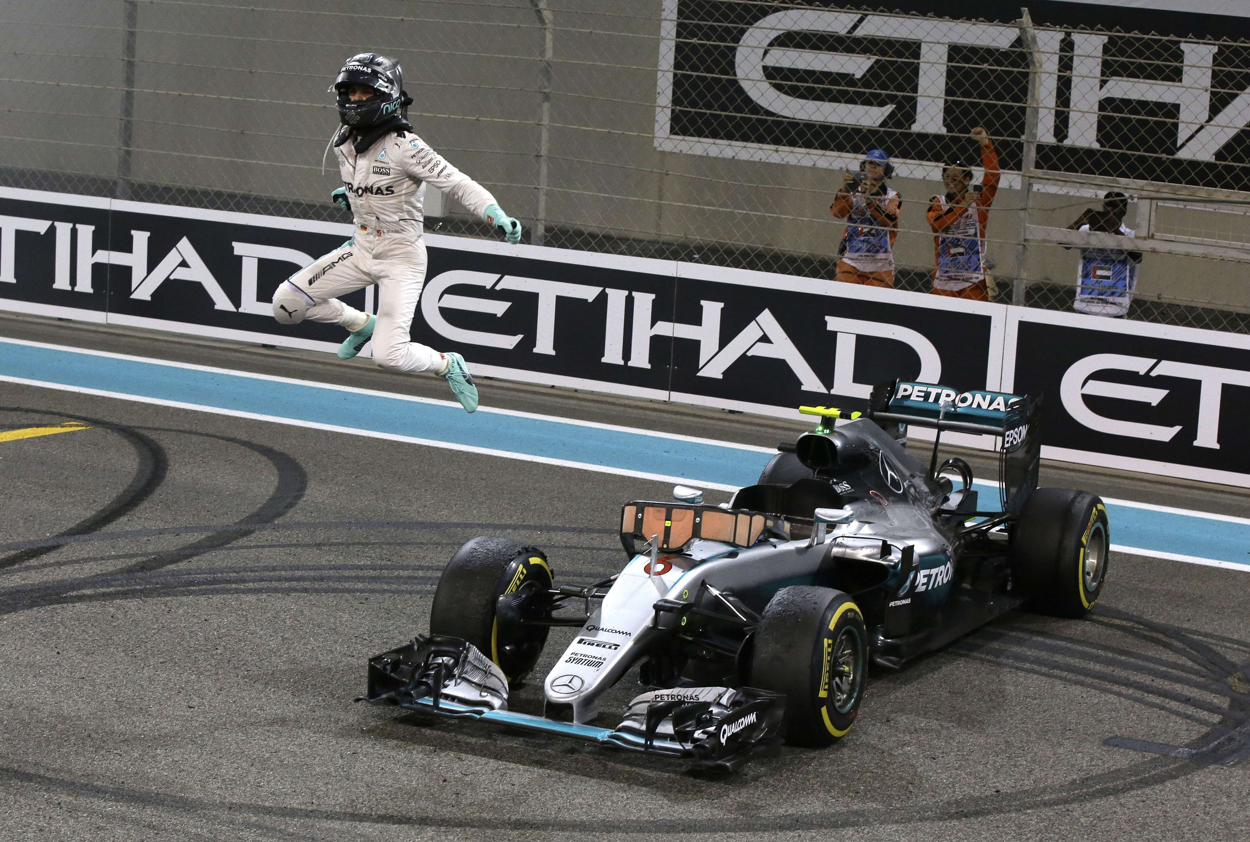 Former Mercedes driver Nico Rosberg stunned the sport world when he announced his retirement days after landing his maiden F1 title. Photo: AP