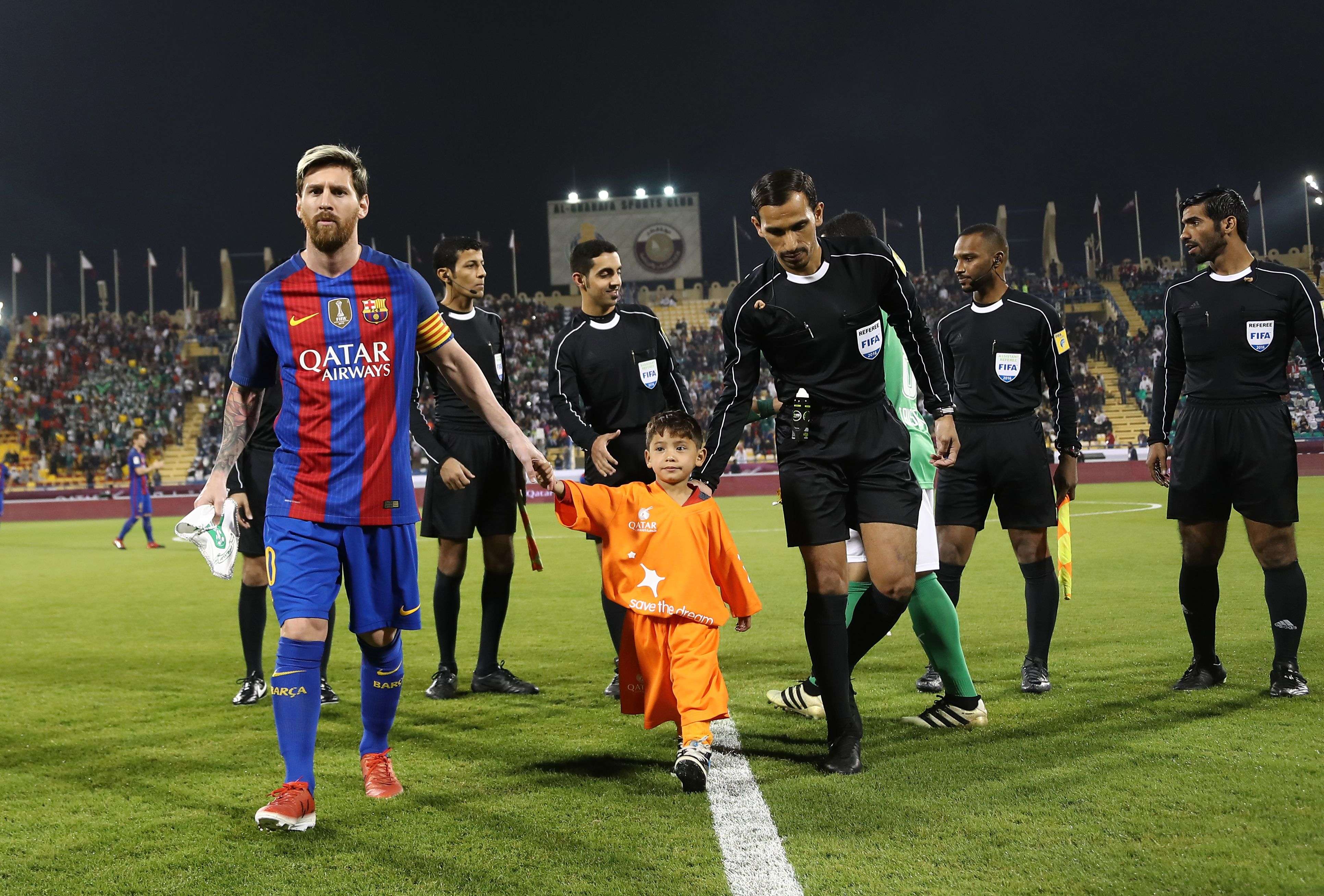 Afghan child gets a Lionel Messi jersey: How sports build bridges 