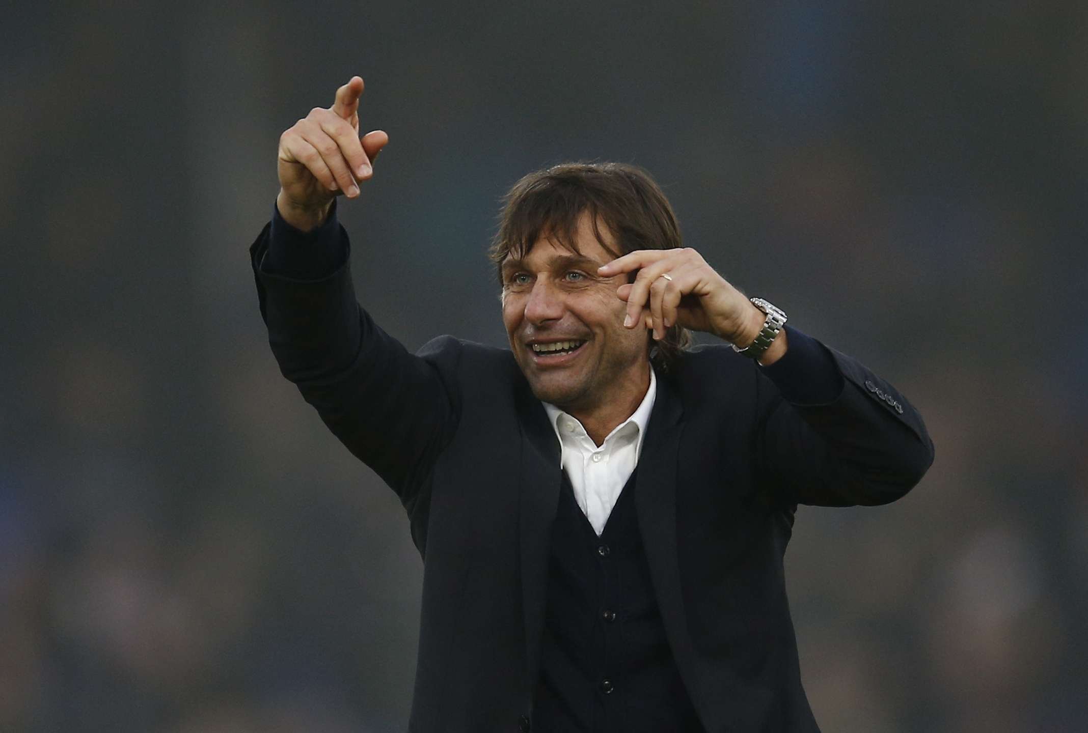 Chelsea manager Antonio Conte is looking to make it 12 and 13 wins in a row. Photo: Reuters